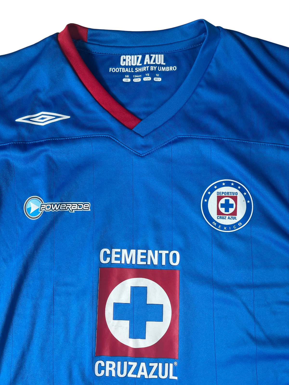 Jersey Cruz Azul Local 2009 2010 (S Niño)