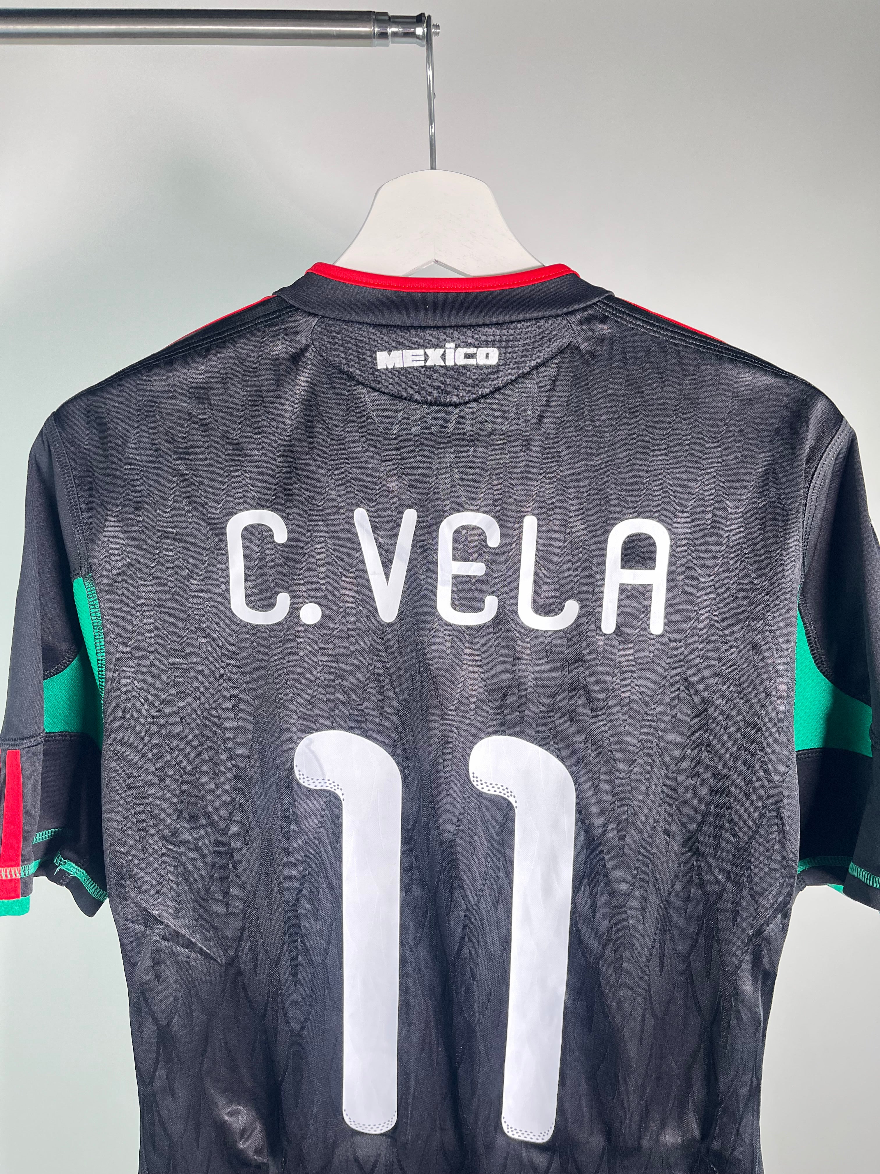Jersey México Visita 2010 2011 *Match Detail vs Sudáfrica* Carlos Vela (S)