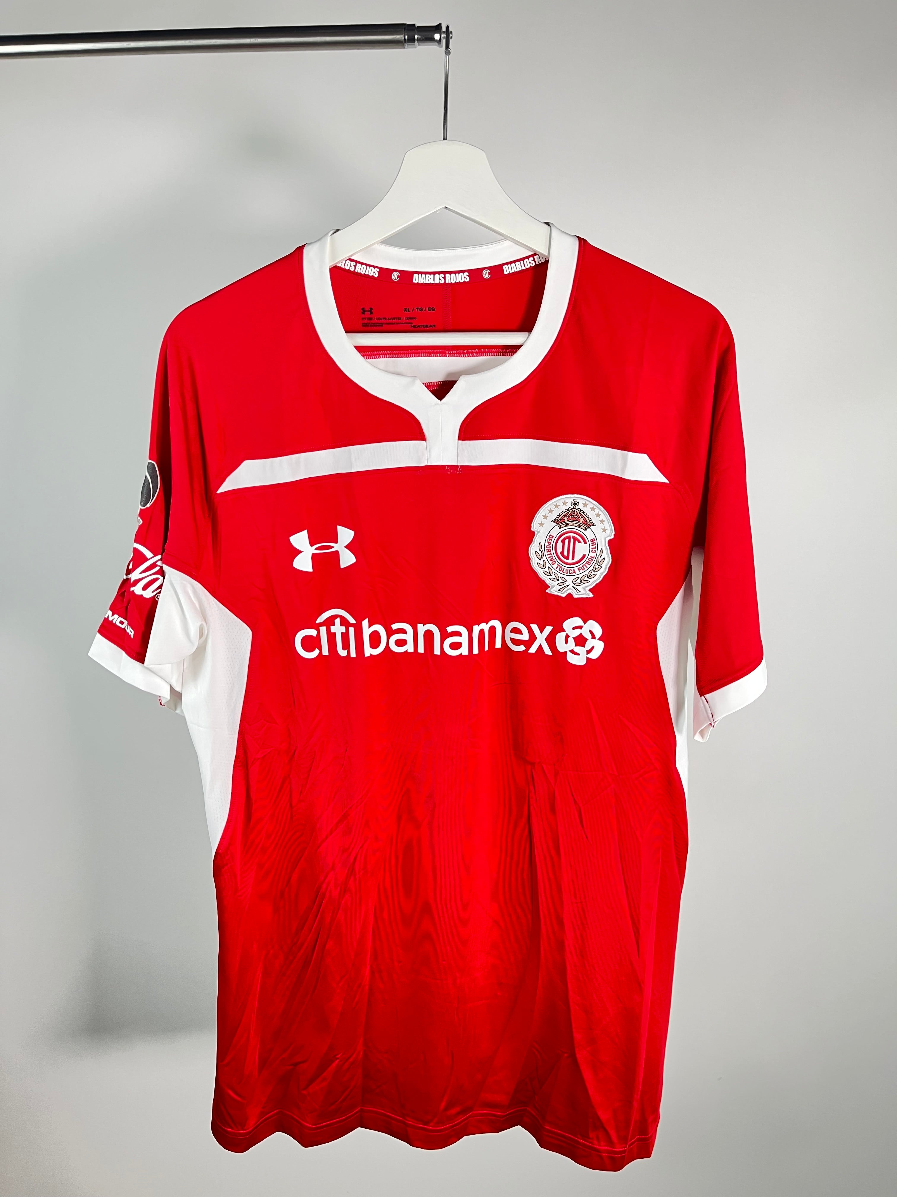Jersey Toluca Local 2018 2019 Match Worn Rubens Sambueza (XL)