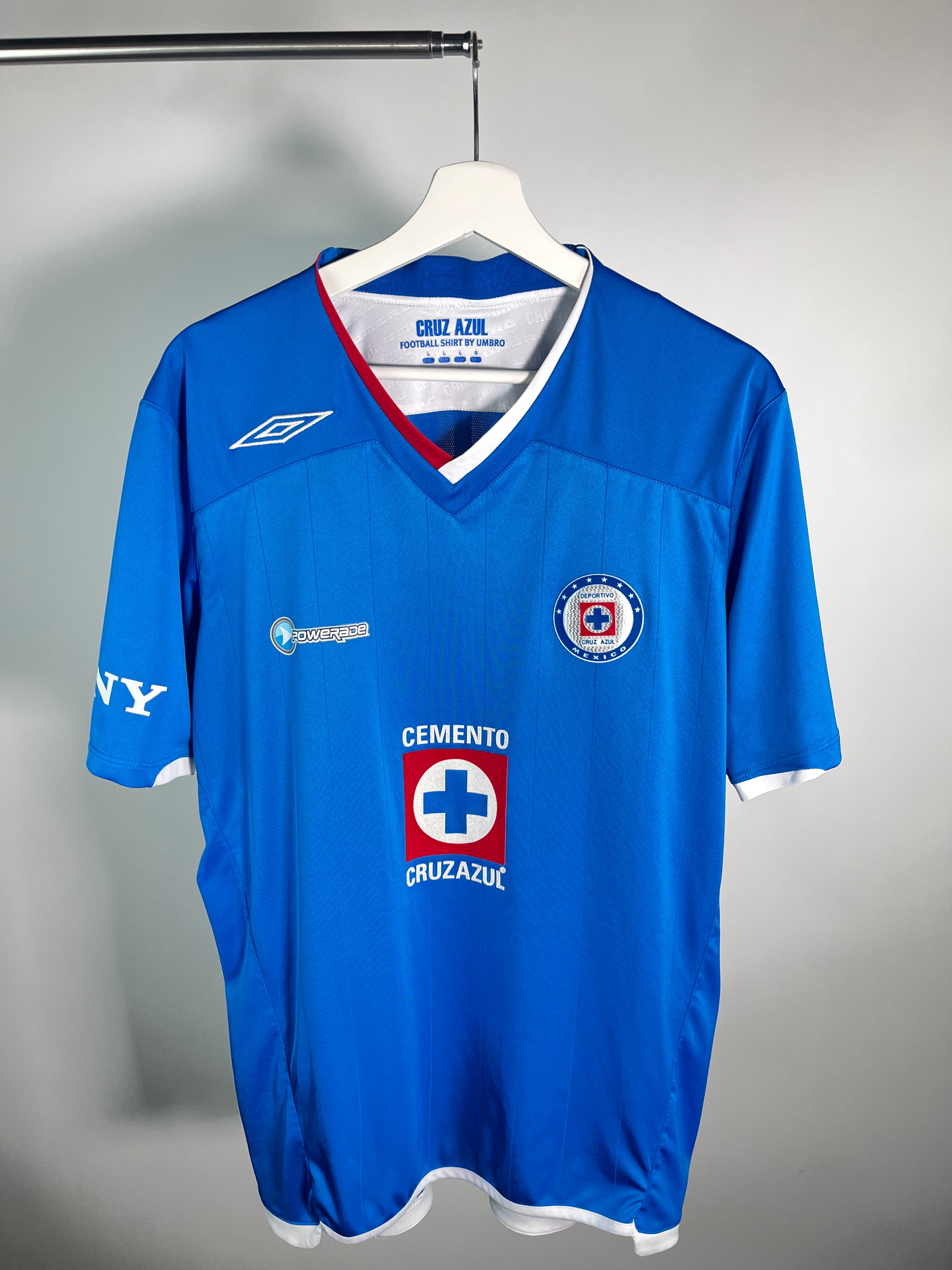 Jersey Cruz Azul Local 2009 2010 Emmanuel Villa (L)