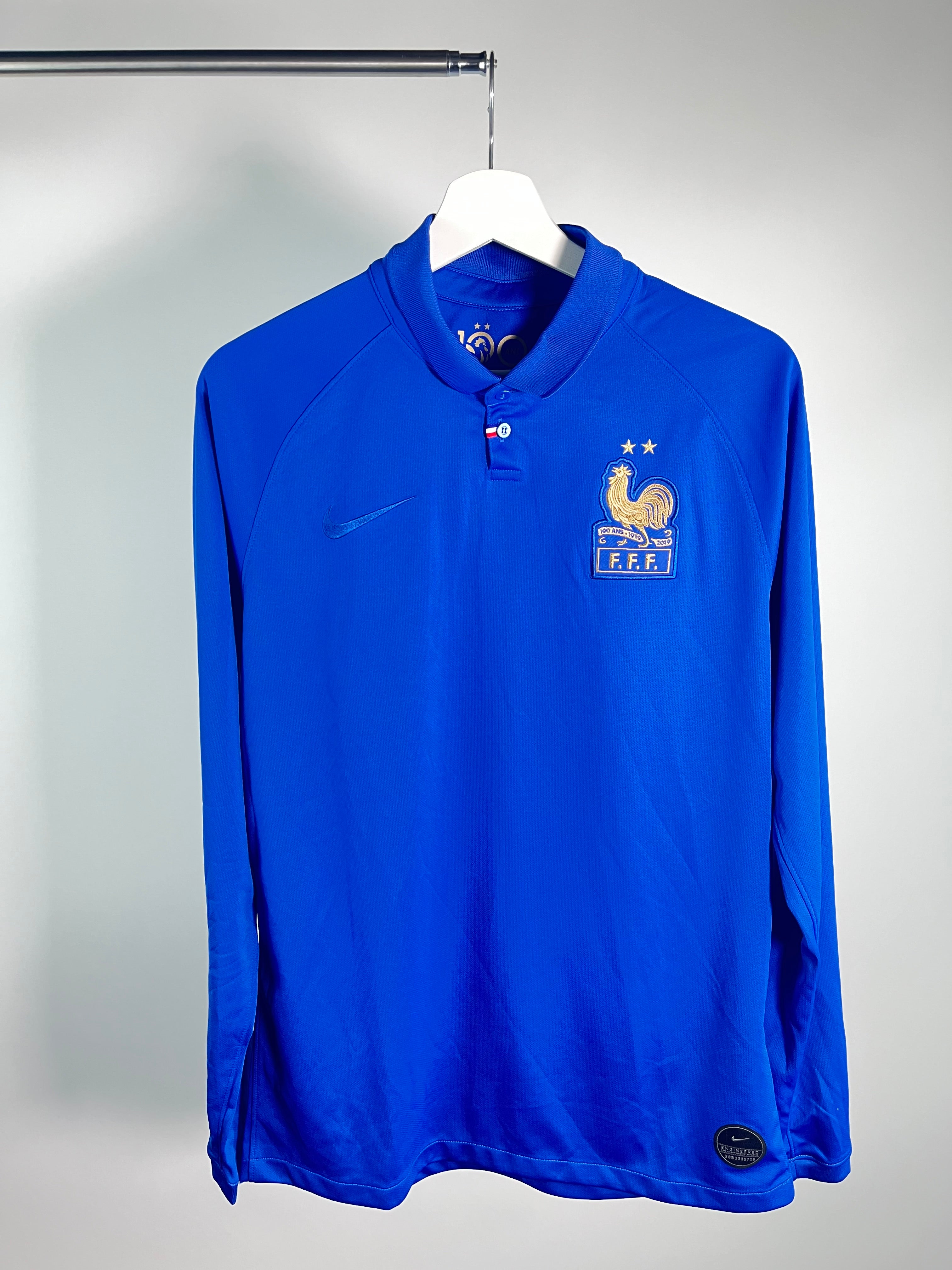 Jersey Francia Especial Centenario 2019 Manga Larga (M)