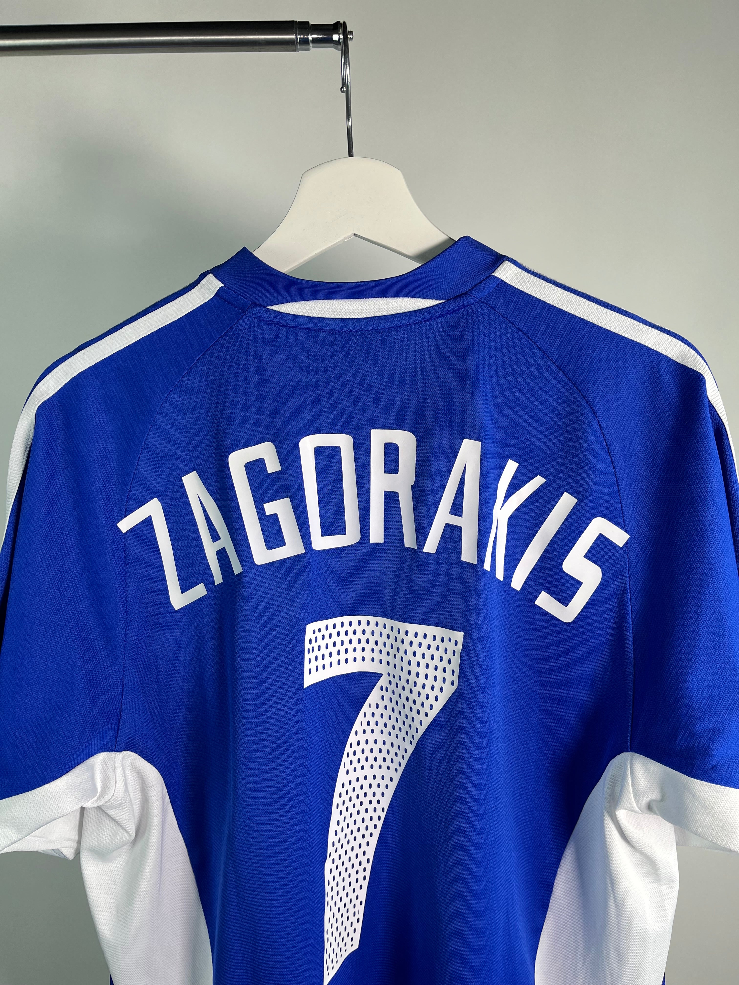 Jersey Grecia Local 2004 2005 *Eurocopa Match Detail* Theodoros Zagorakis (M)