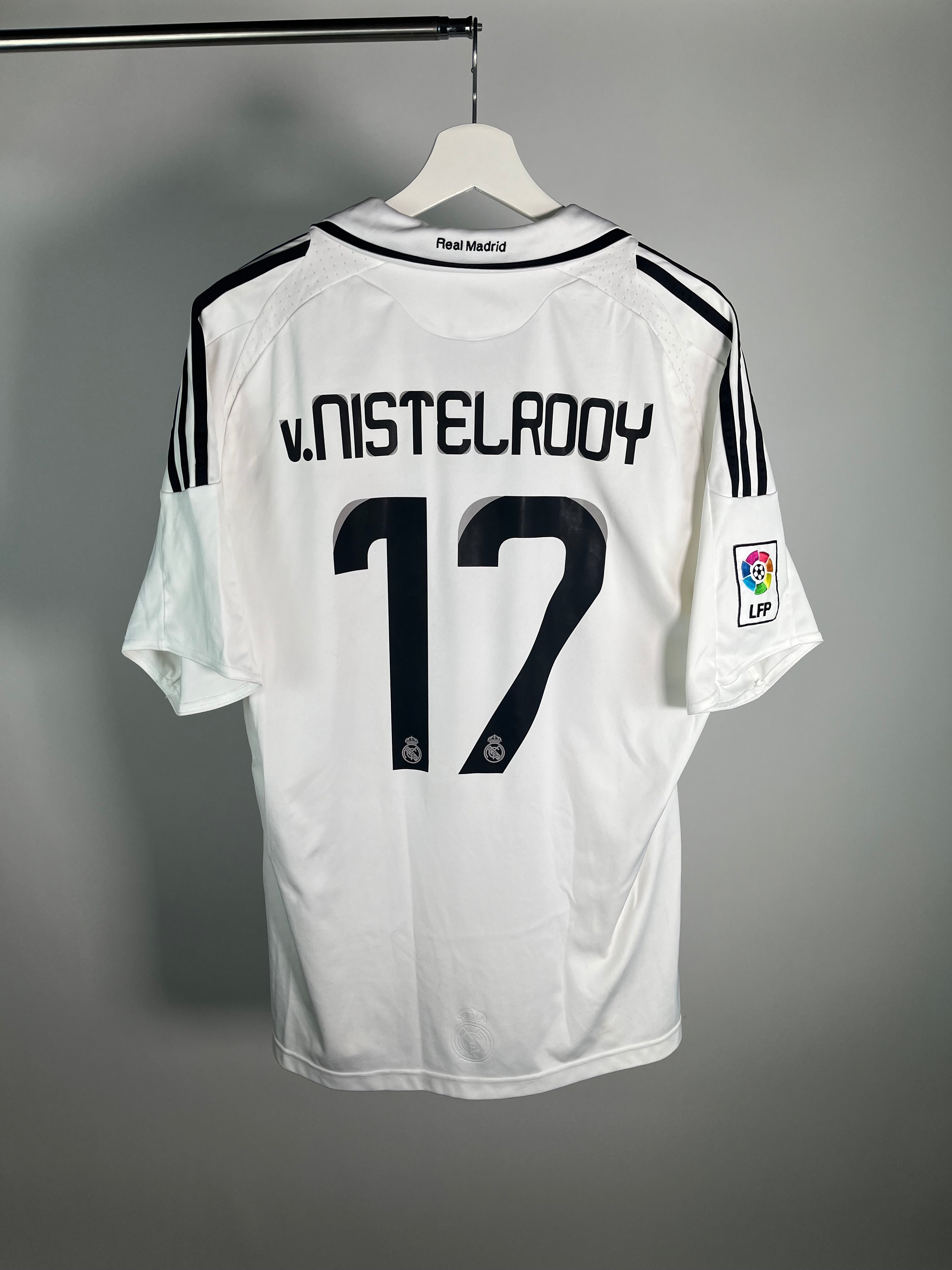 Jersey Real Madrid Local 2008 2009 Ruud Van Nistelrooy (L)
