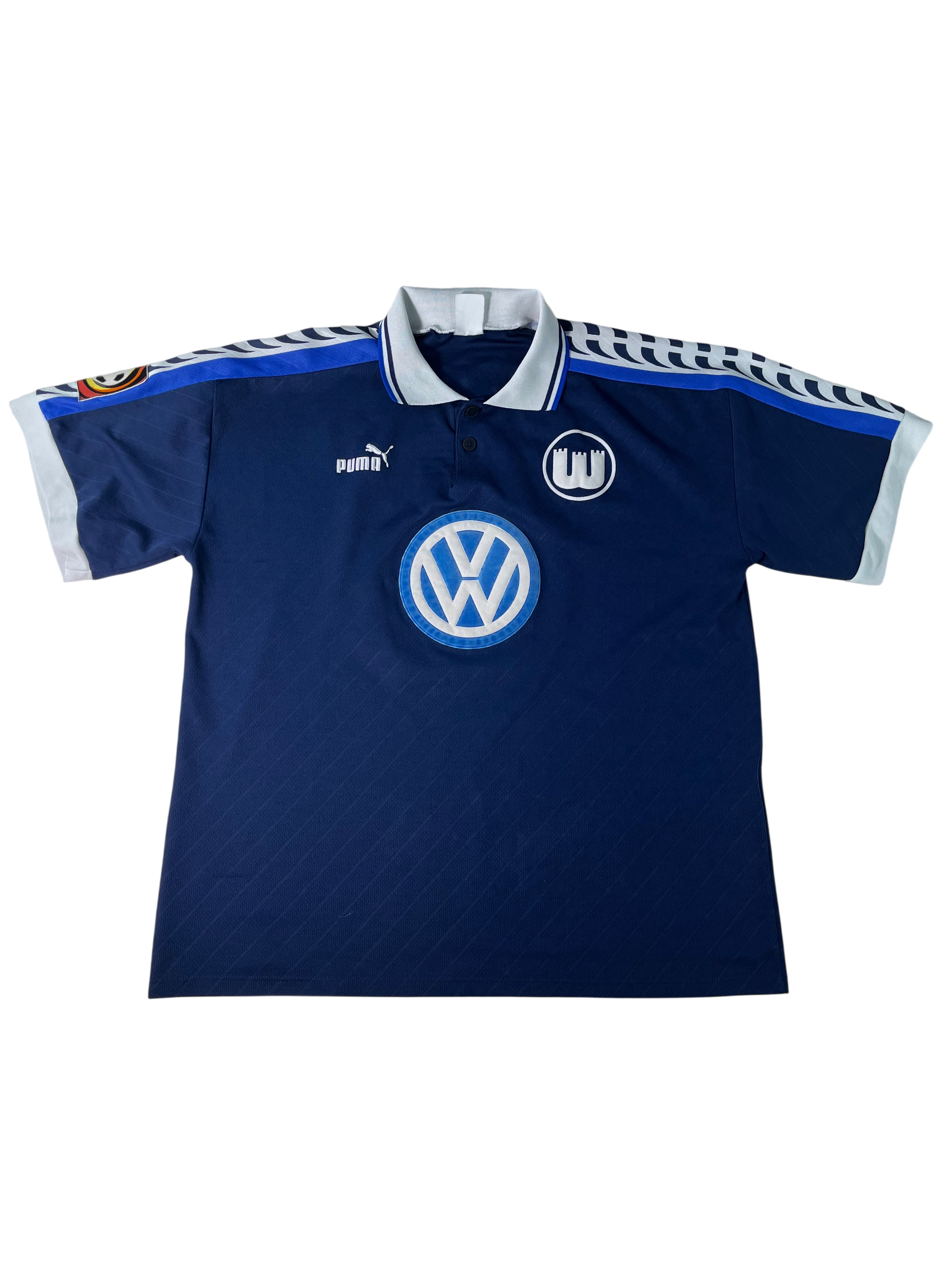 Jersey Wolfsburgo Tercera 1997 1998 Utilería Peter Kleeschatzky (L)