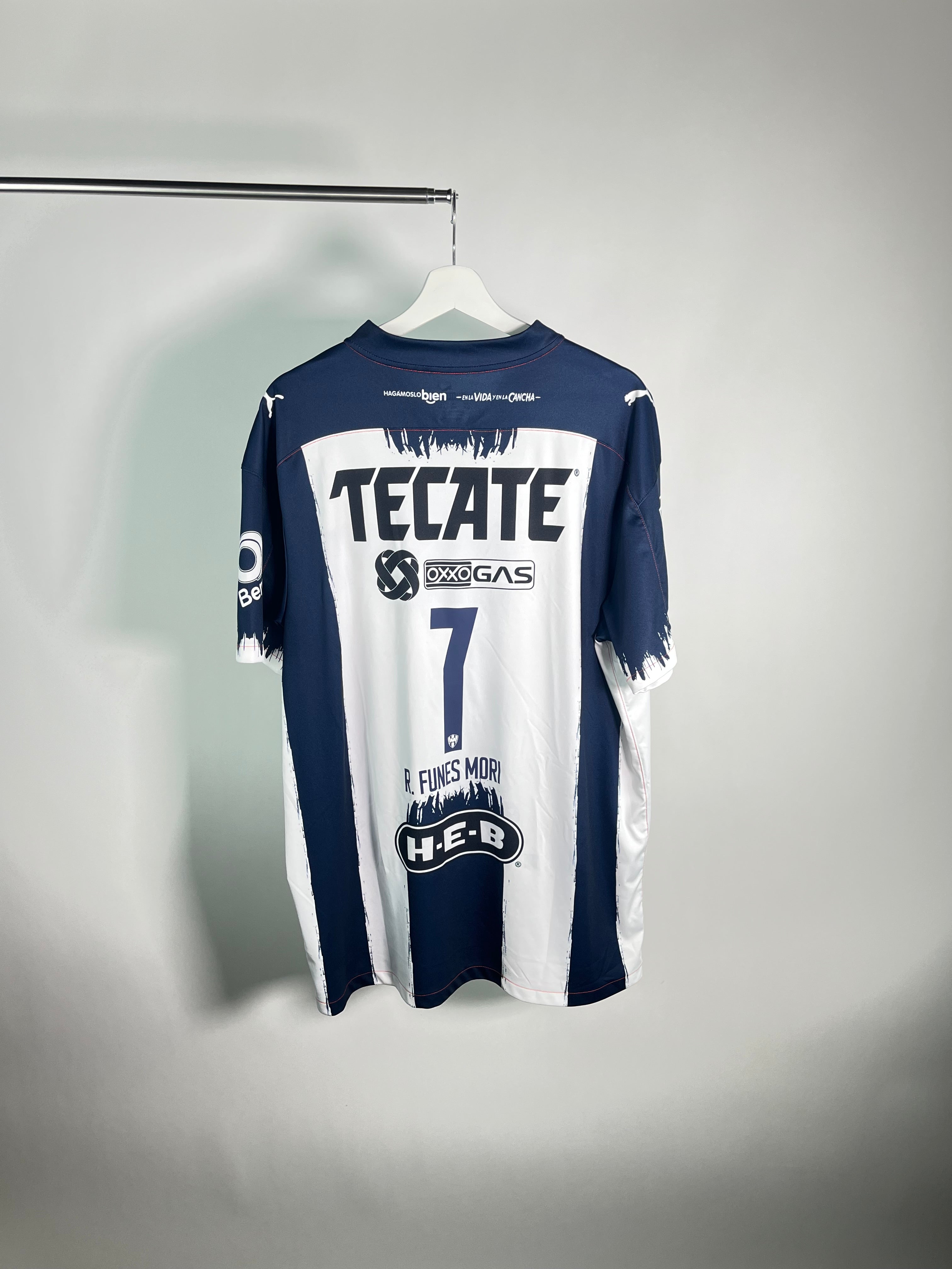 Jersey Rayados Monterrey Local 2020 2021 Rogelio Funes Mori (XXL)