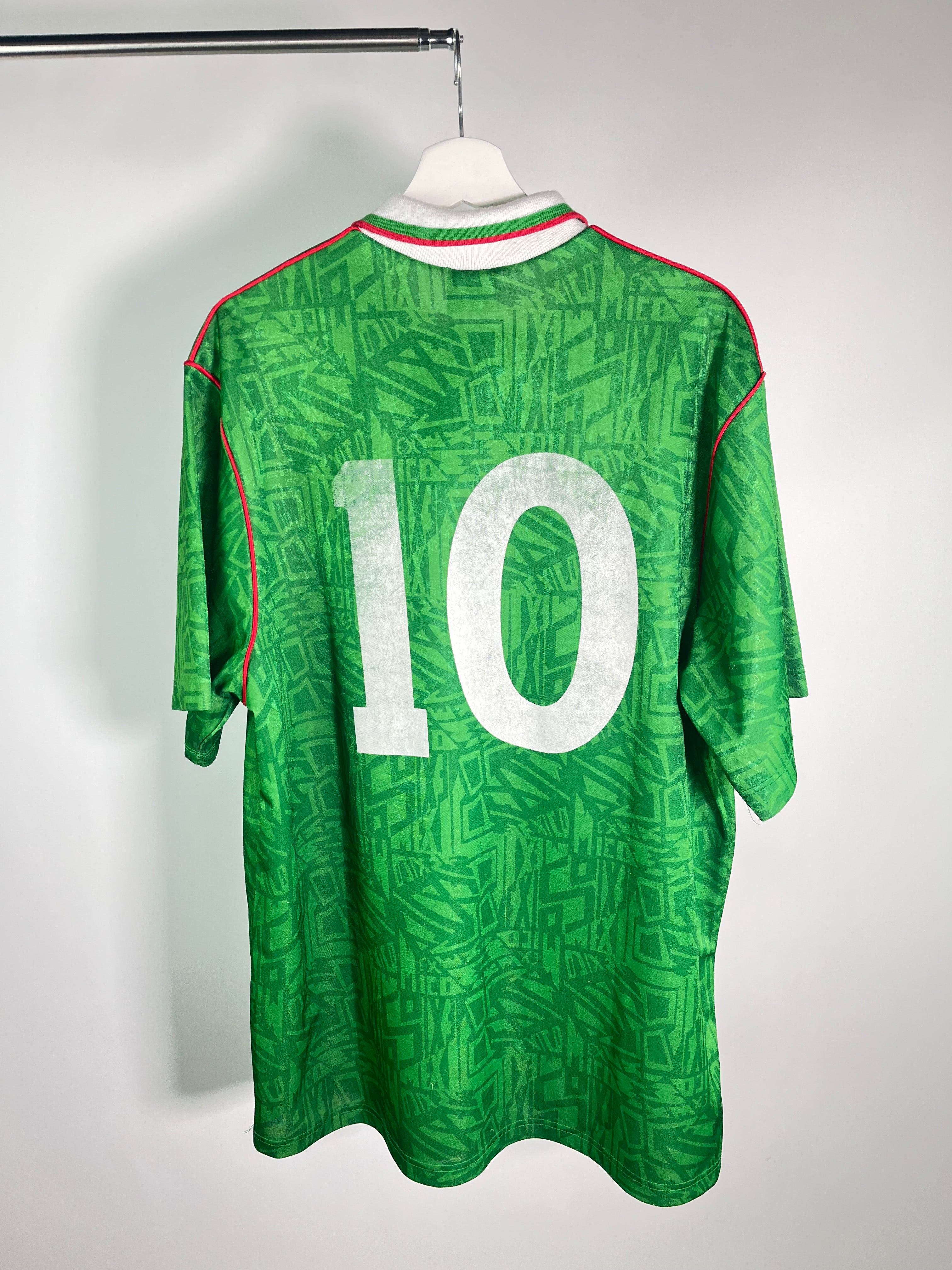 Jersey México Local 1993 1994 Utilería Luis García (XL)