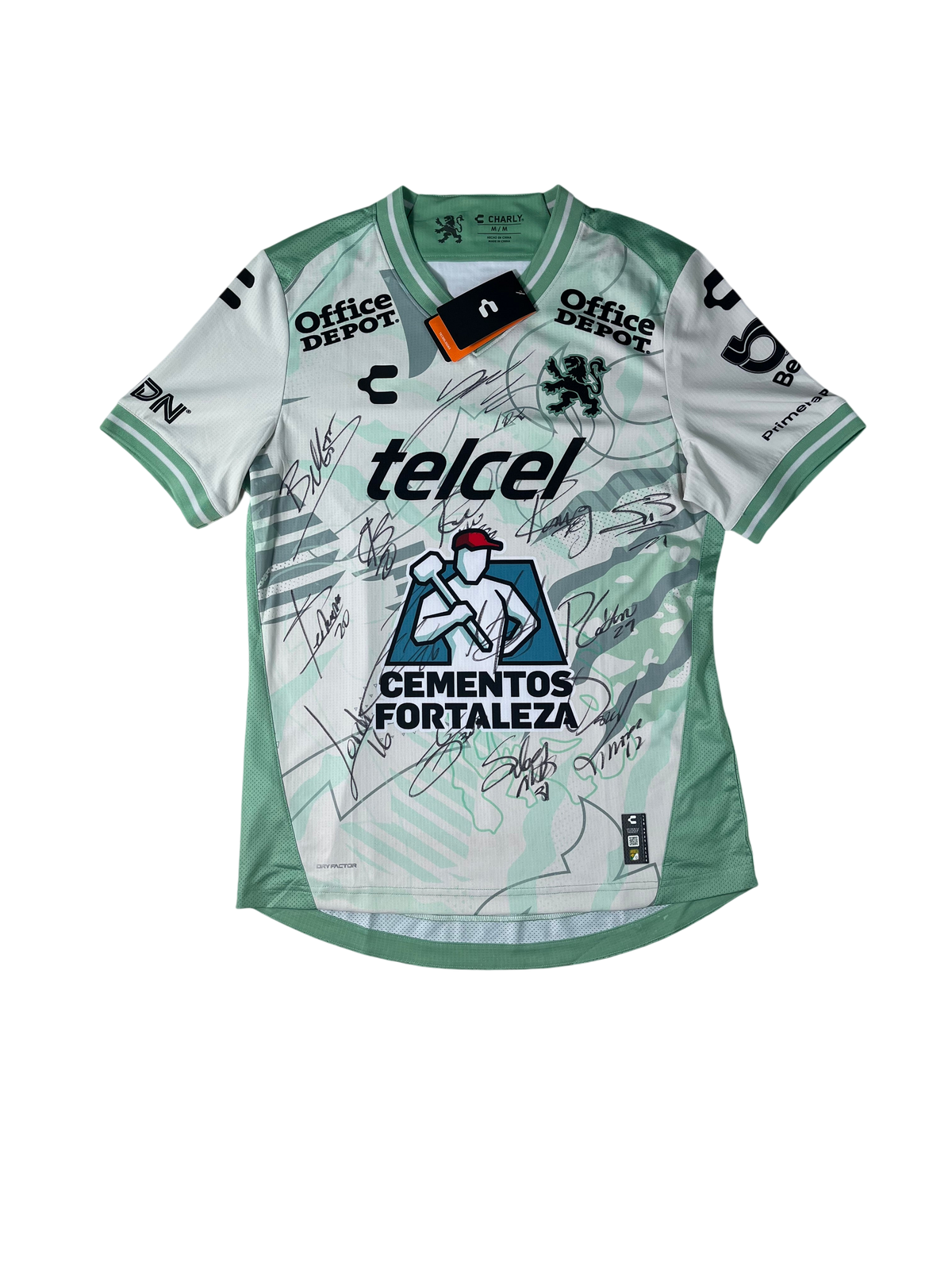 Jersey León Visita 2025 2026 *C/Etiquetas* Autografiado (M)