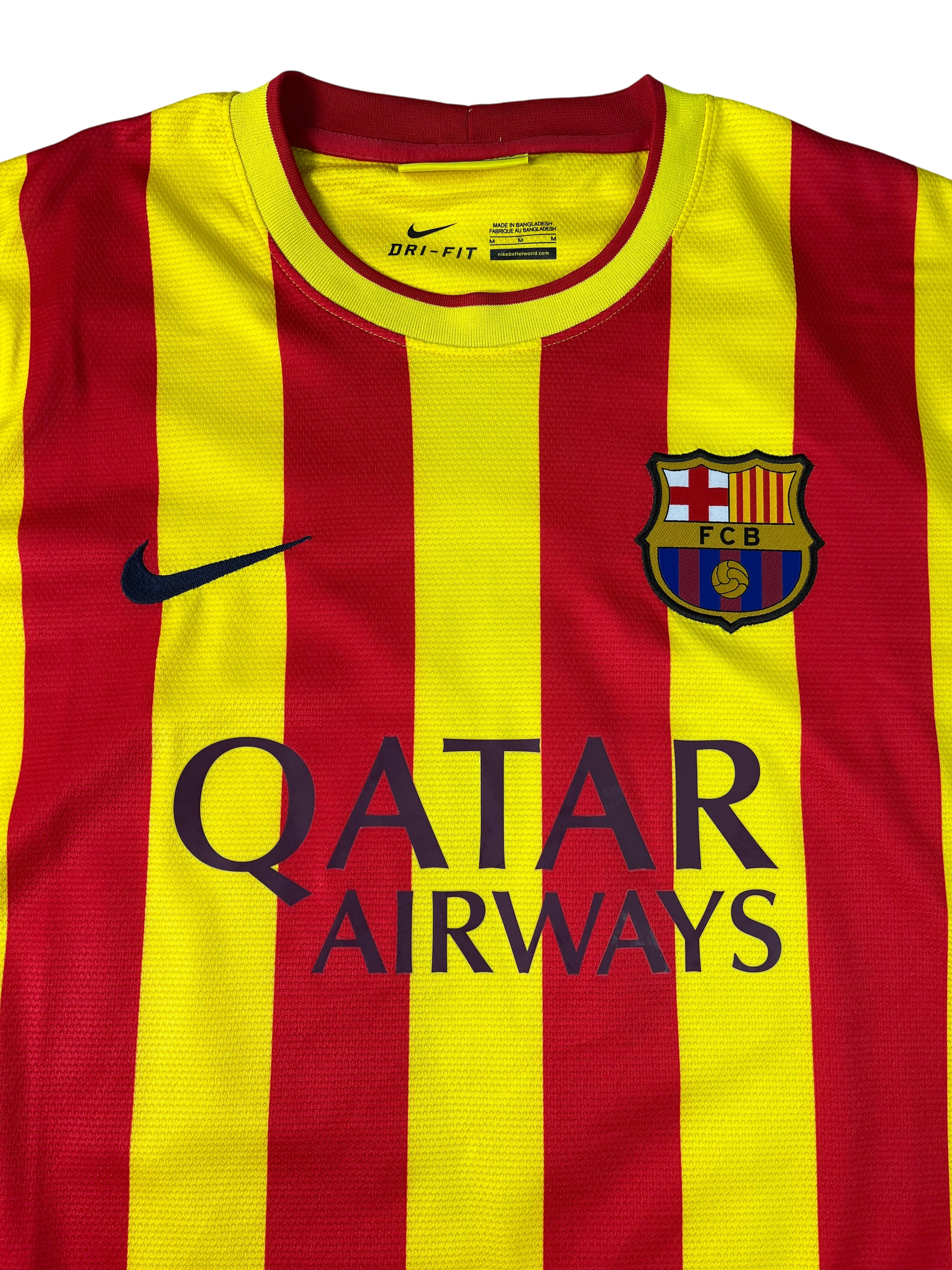 Jersey Barcelona Visita 2013 2014 Manga Larga Xavi Hernández (M)