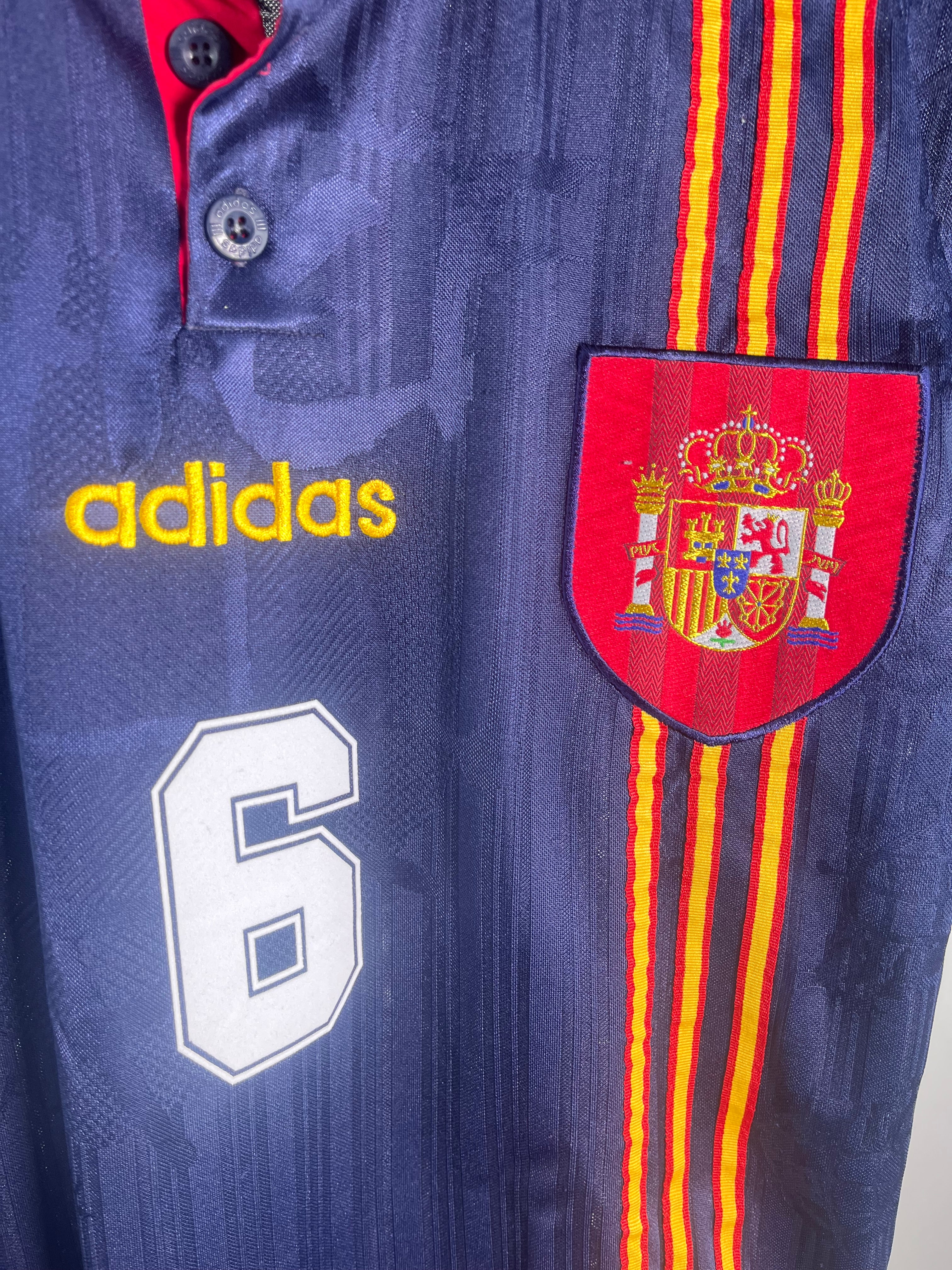 Jersey España Visita 1996 1998 Fernando Hierro (L)