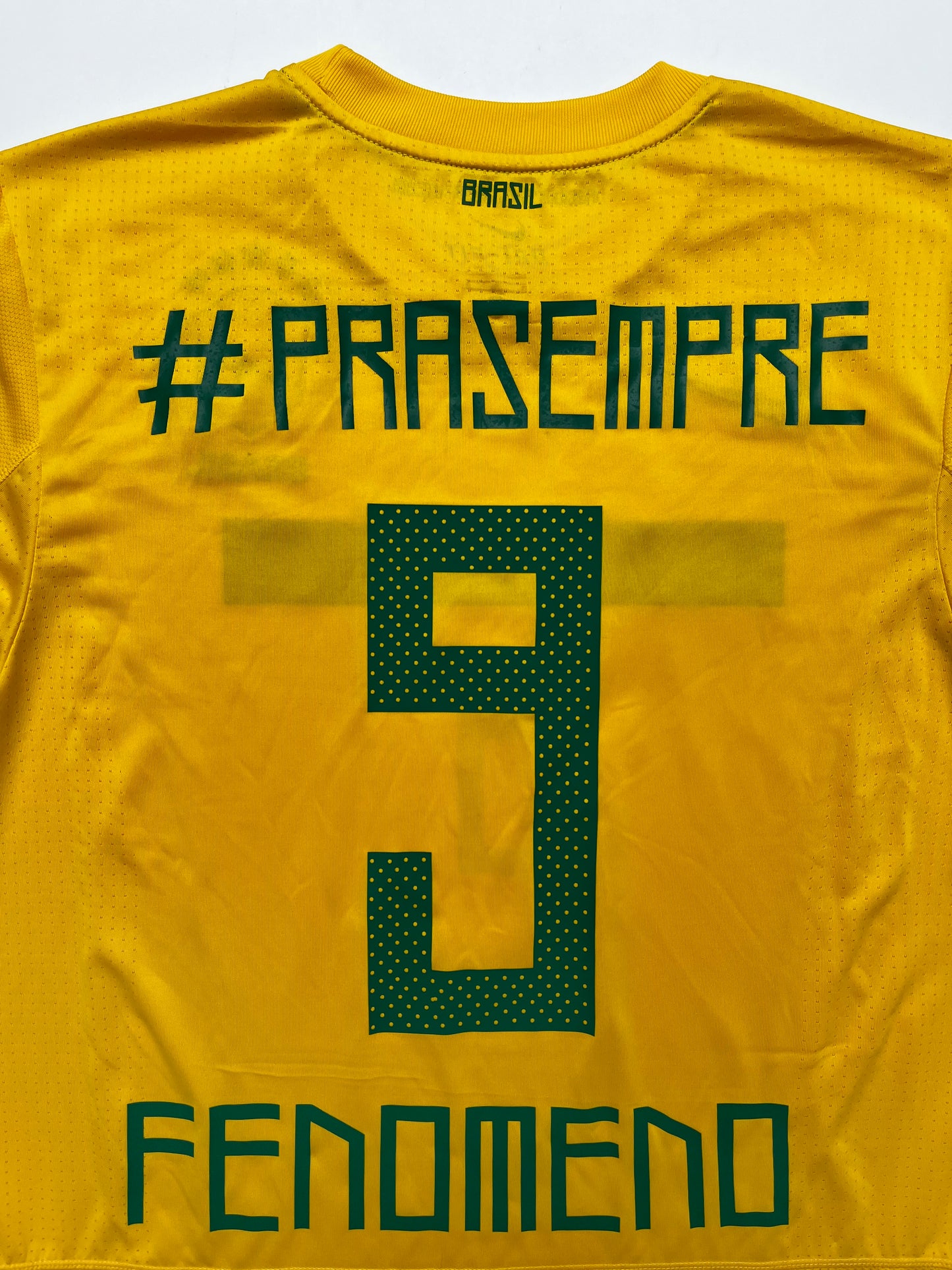Jersey Brasil Local 2011 2012 Prasempre Fenomeno* Ronaldo Nazario (M)