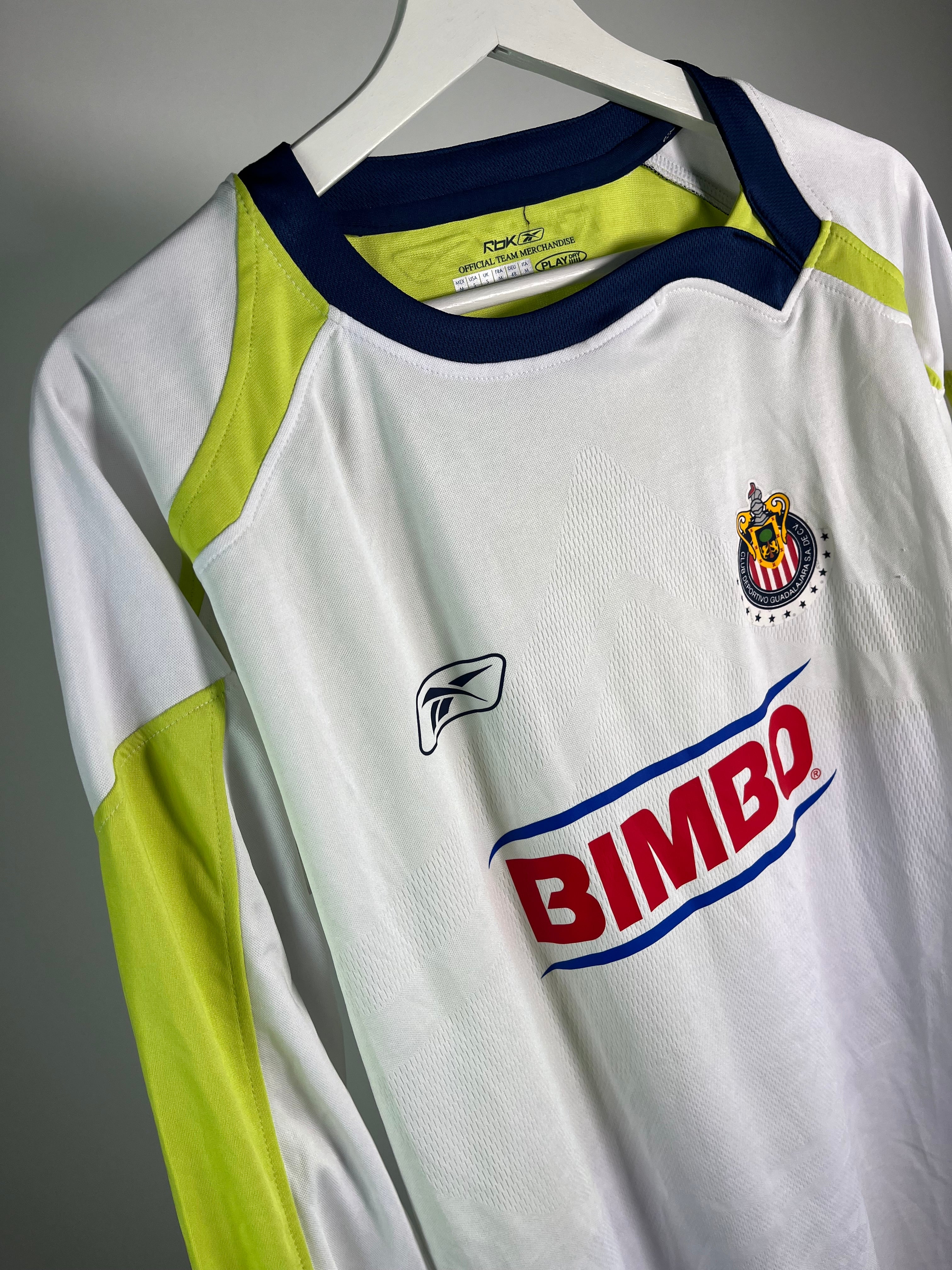 Jersey Chivas Visita 2007 2008 Manga Larga *C/Etiquetas* (M)