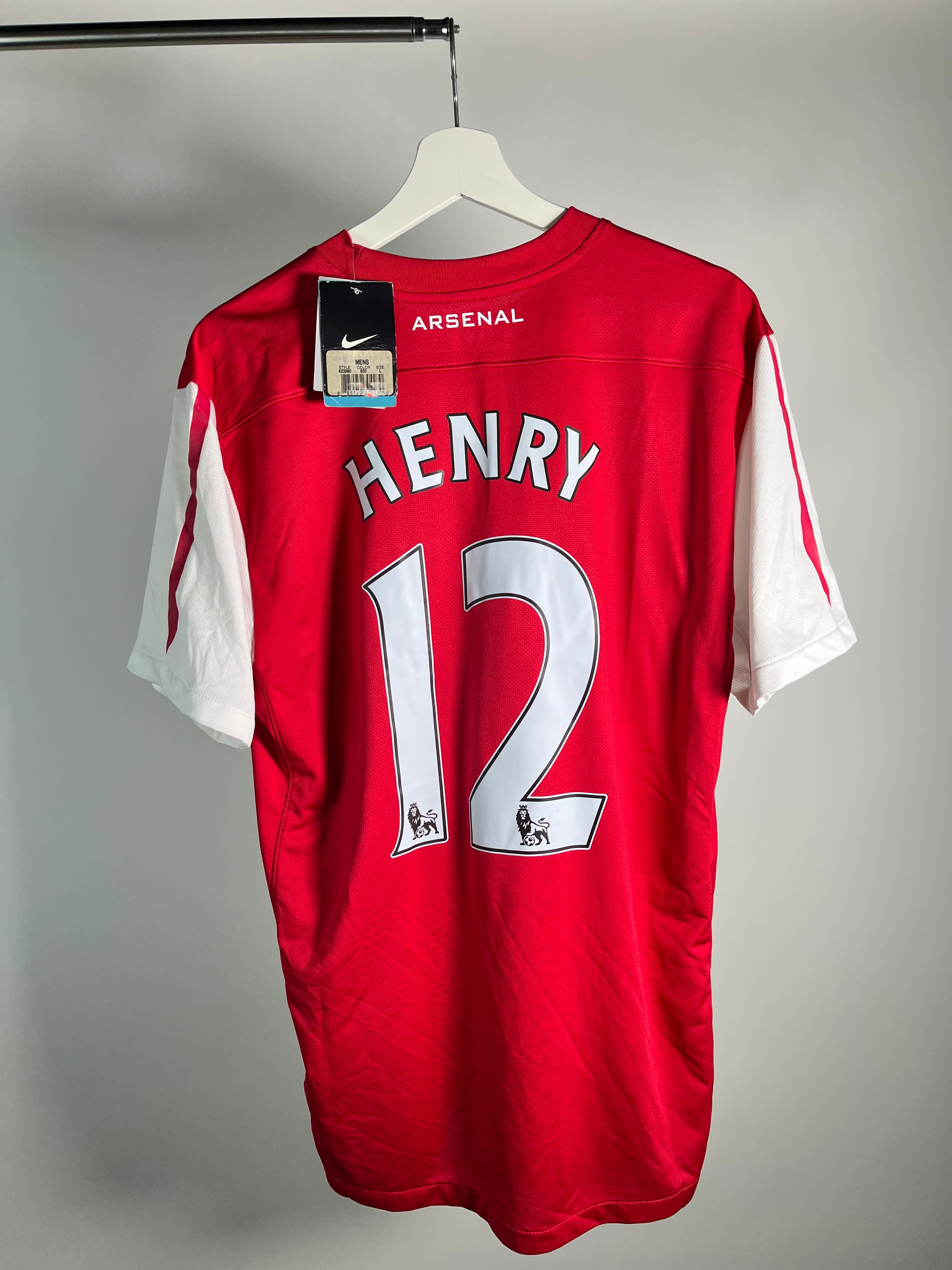 Jersey Arsenal Local 2011 2012 *C/Etiquetas* Thierry Henry (L)