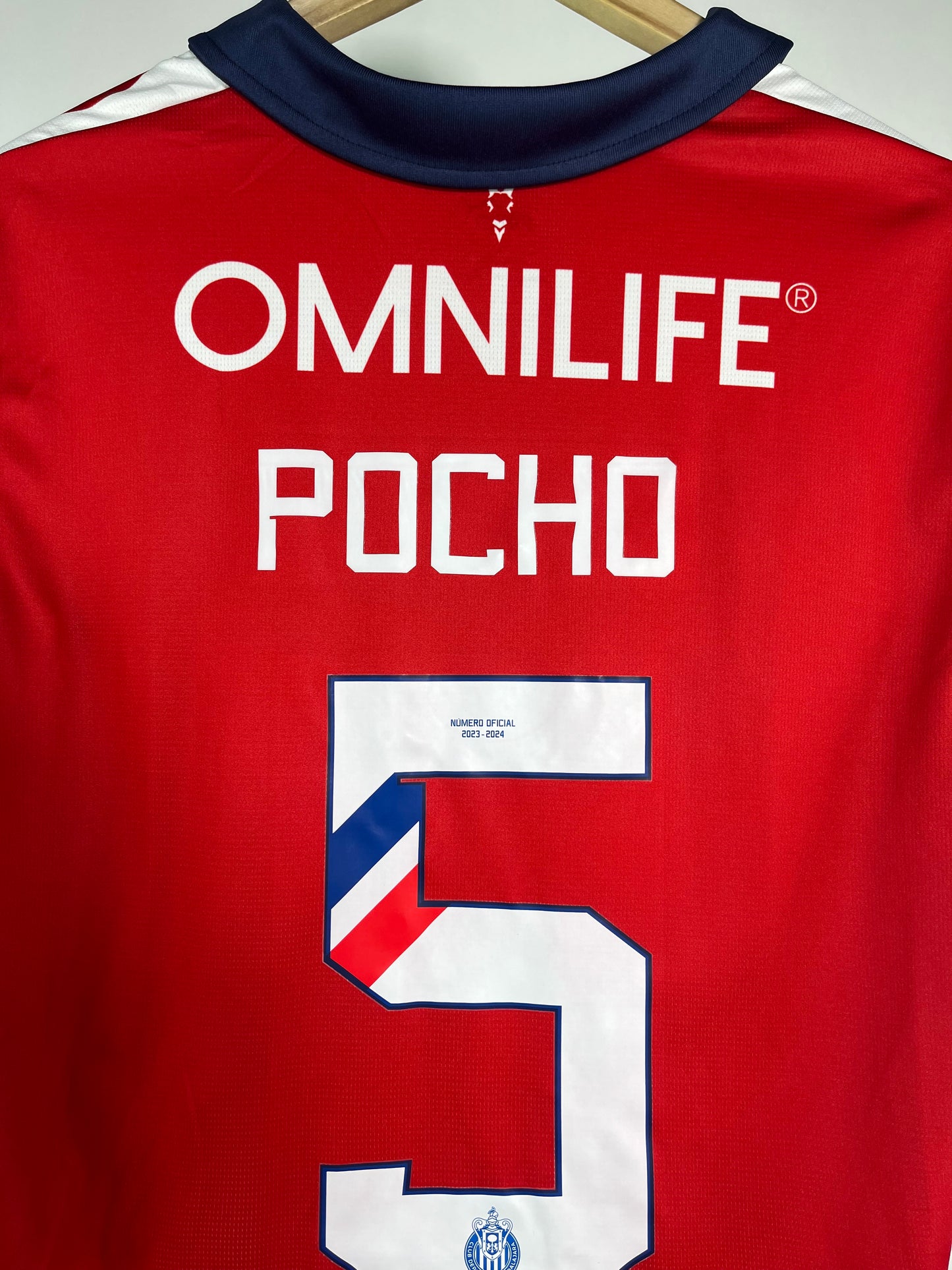 Jersey Chivas Local 2023 2024 Víctor “Pocho” Guzmán (L)