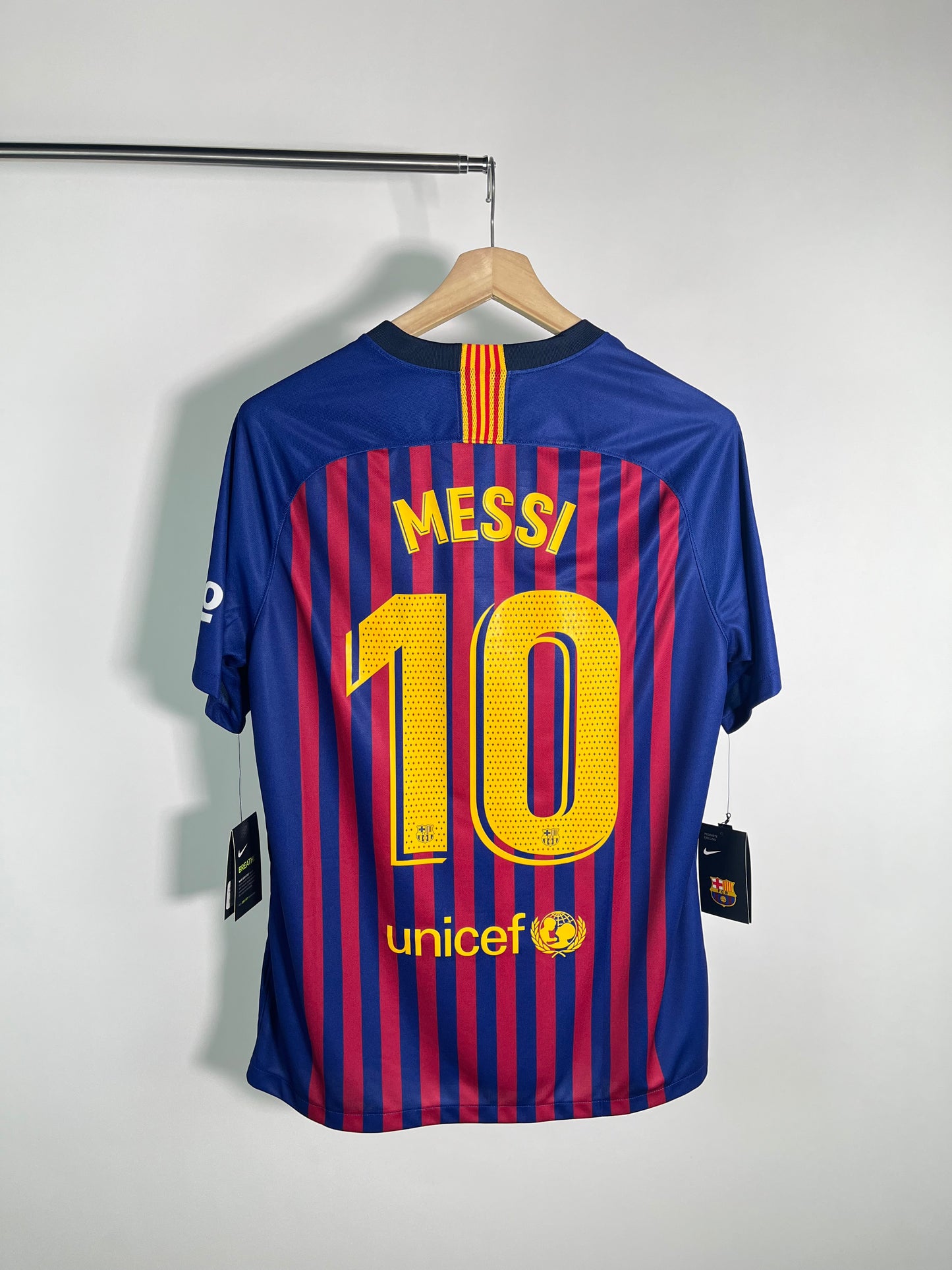 Jersey Barcelona Local 2018 2019 *C/Etiquetas* Lionel Messi (L)