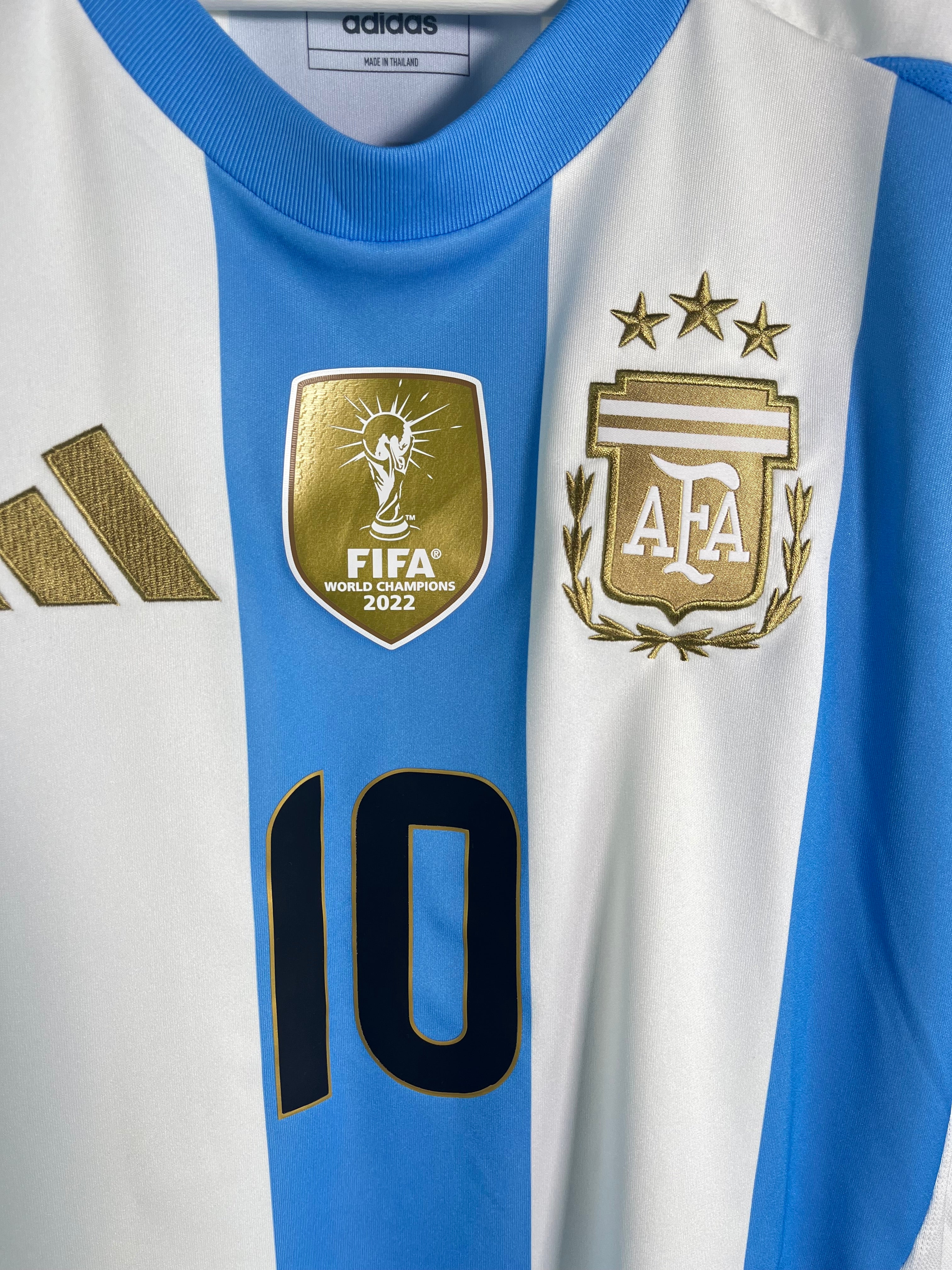 Jersey Argentina Local 2024 2026 Lionel Messi (L)