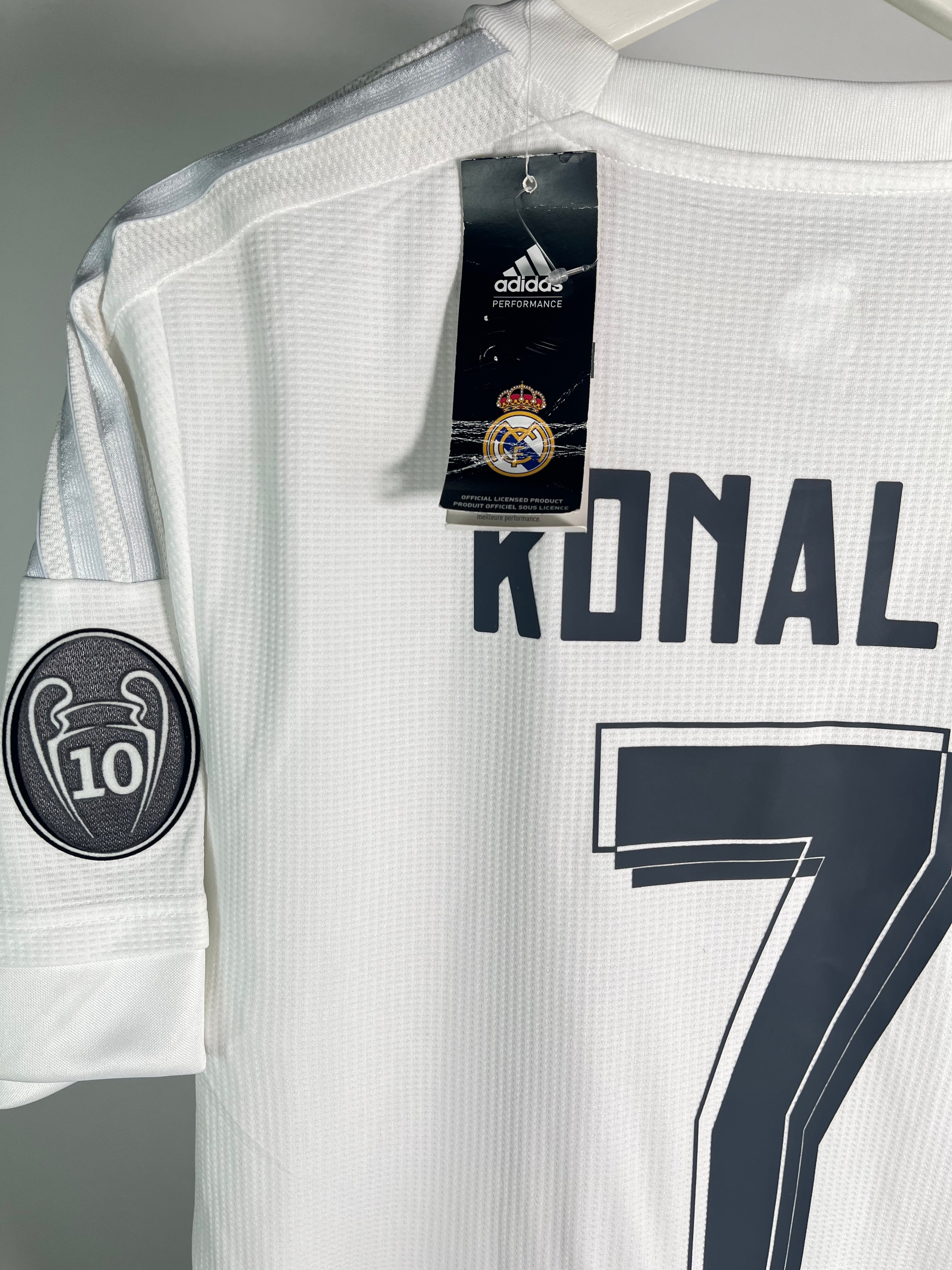 Jersey Real Madrid Local 2015 2016 Cristiano Ronaldo *C/Etiquetas* (M)