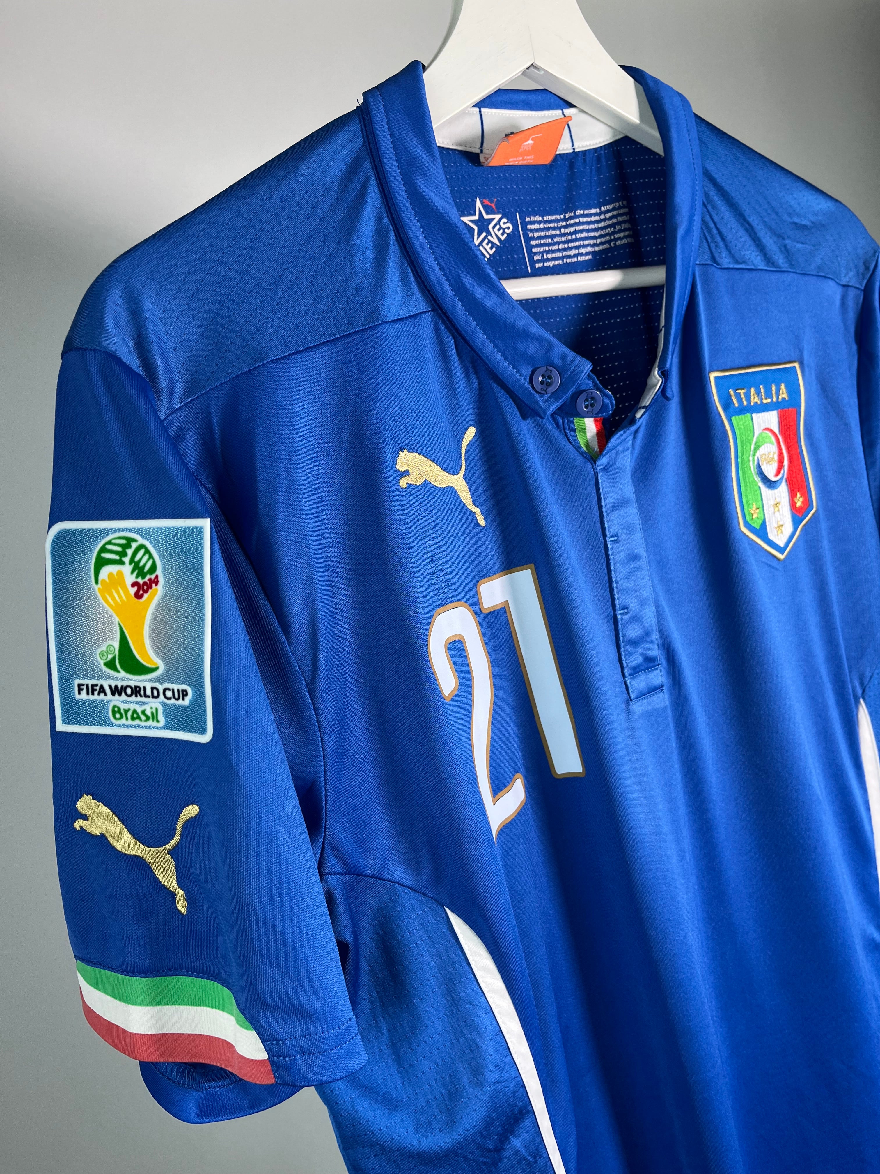 Jersey Italia Local 2014 2016 Andrea Pirlo (L)