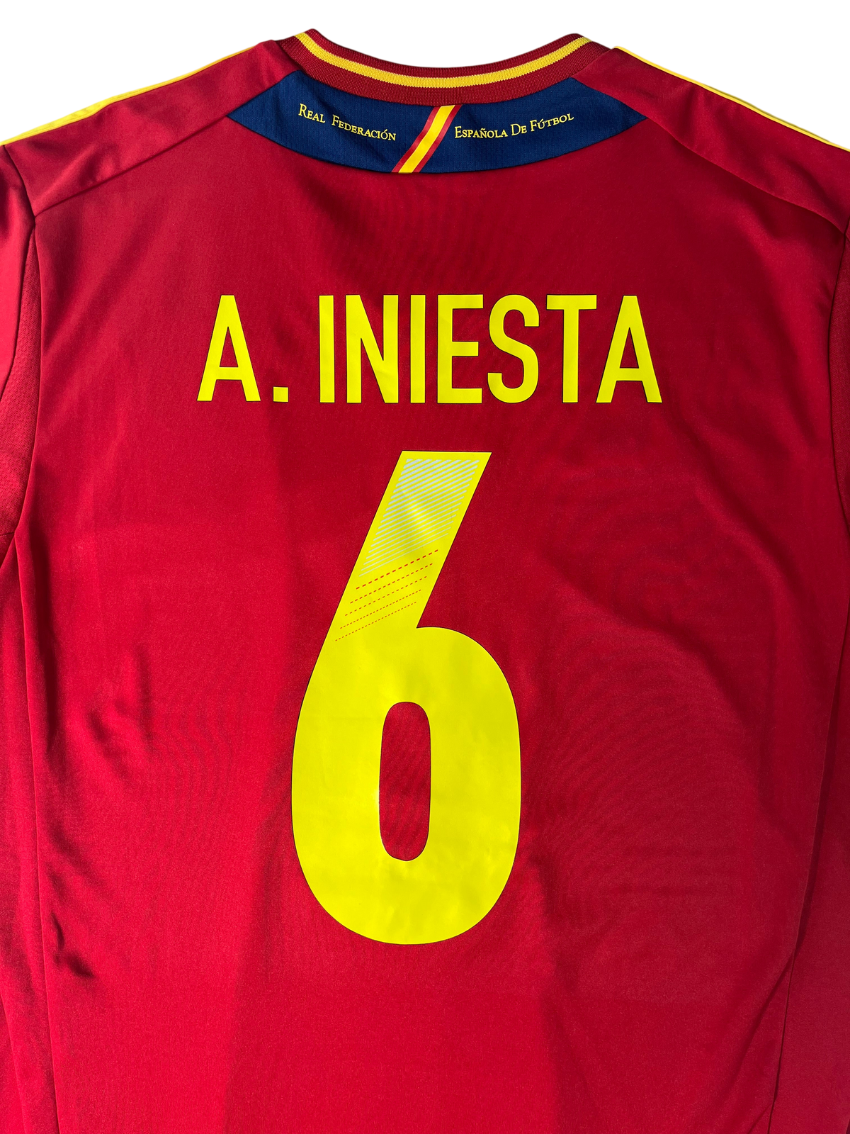 Jersey España Local 2012 2013 Andrés Iniesta (L)
