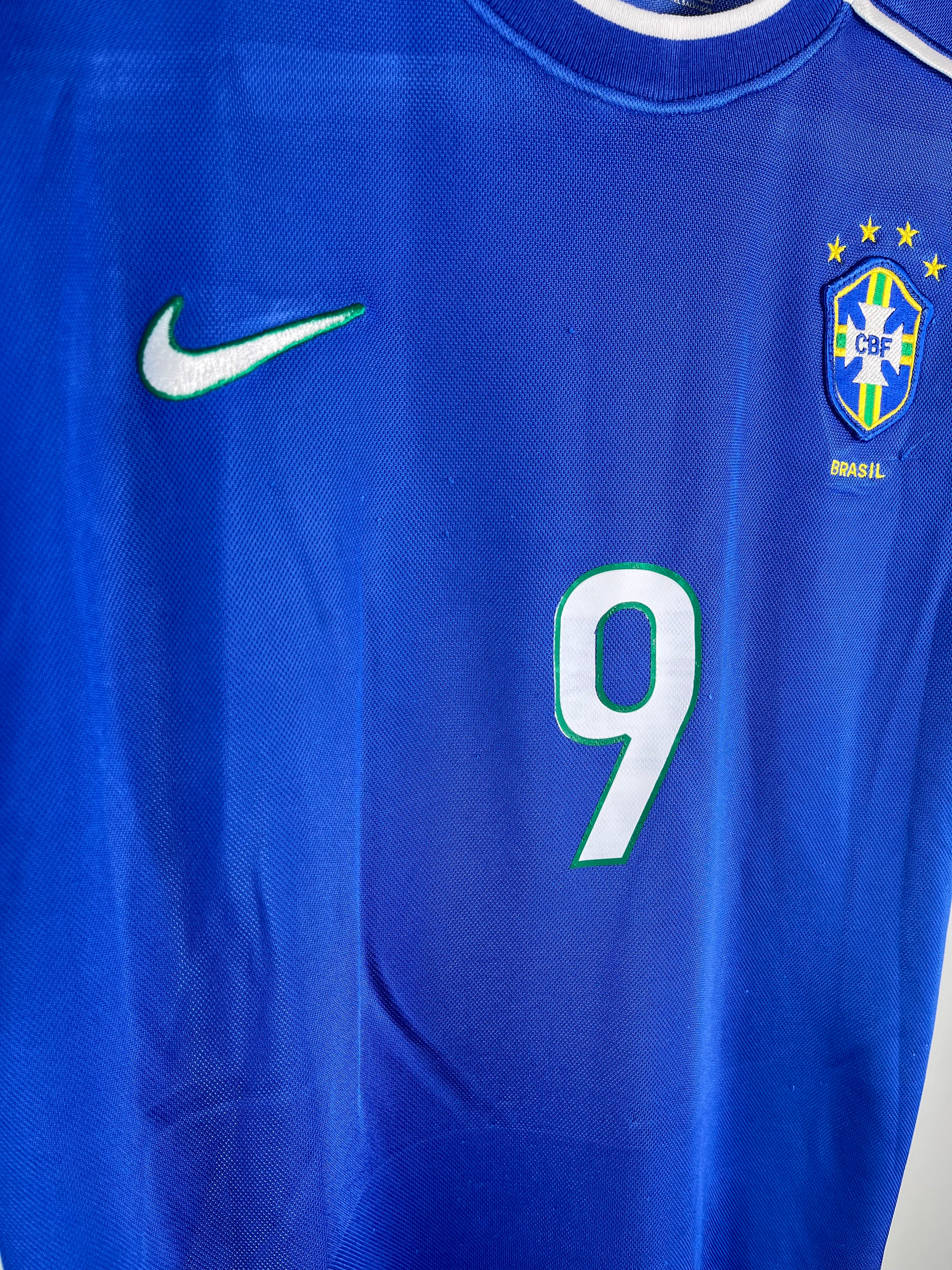 Jersey Brasil Visita 1998 2000 Ronaldo Nazario (L Niño)