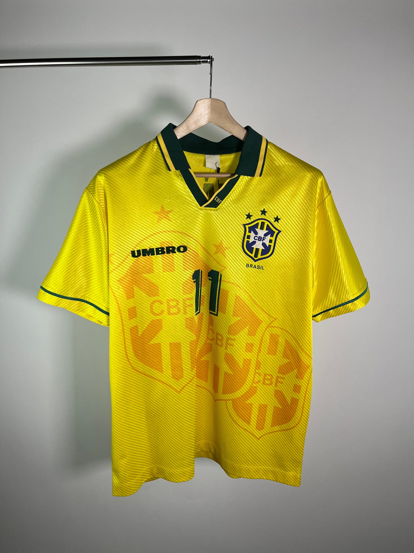 Jersey Brasil Local 1993 1994 Romário (L)