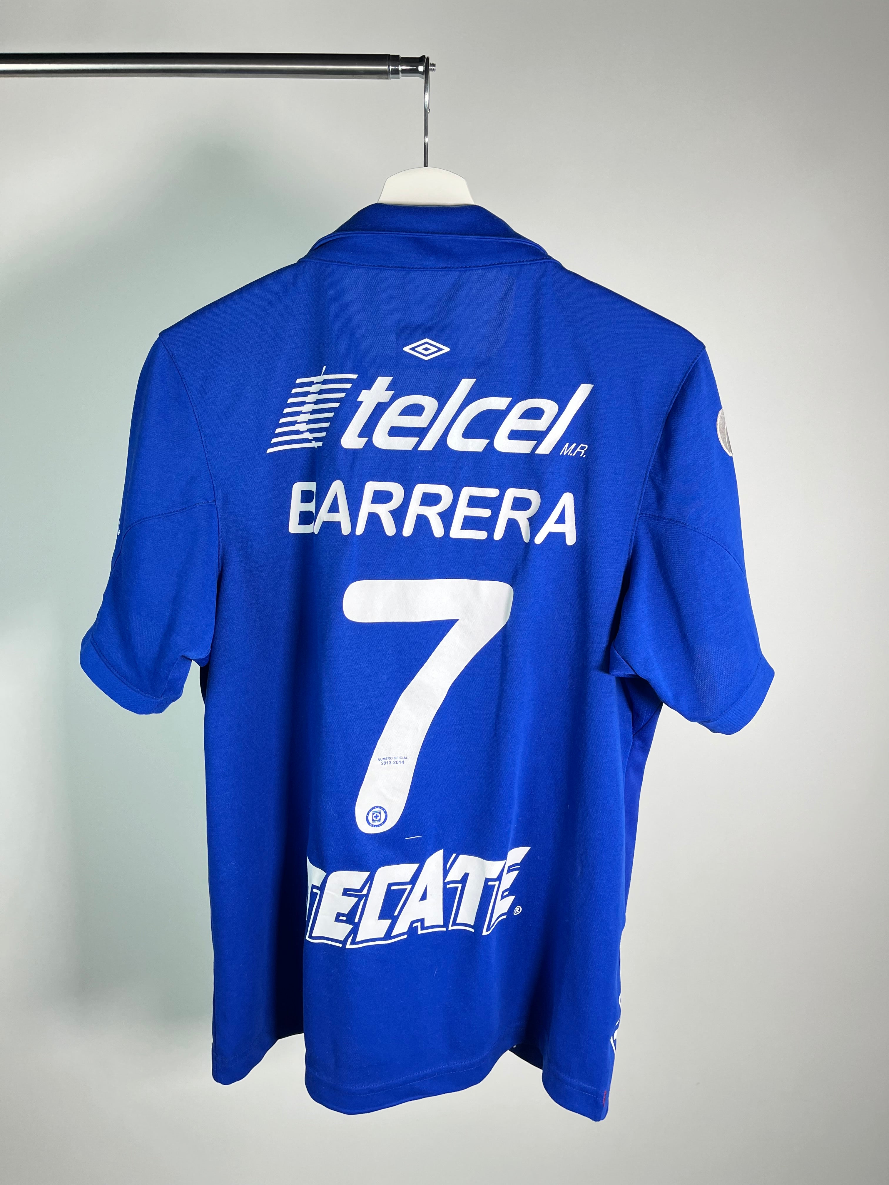 Jersey Cruz Azul Local 2013 2014 Pablo Barrera (M)