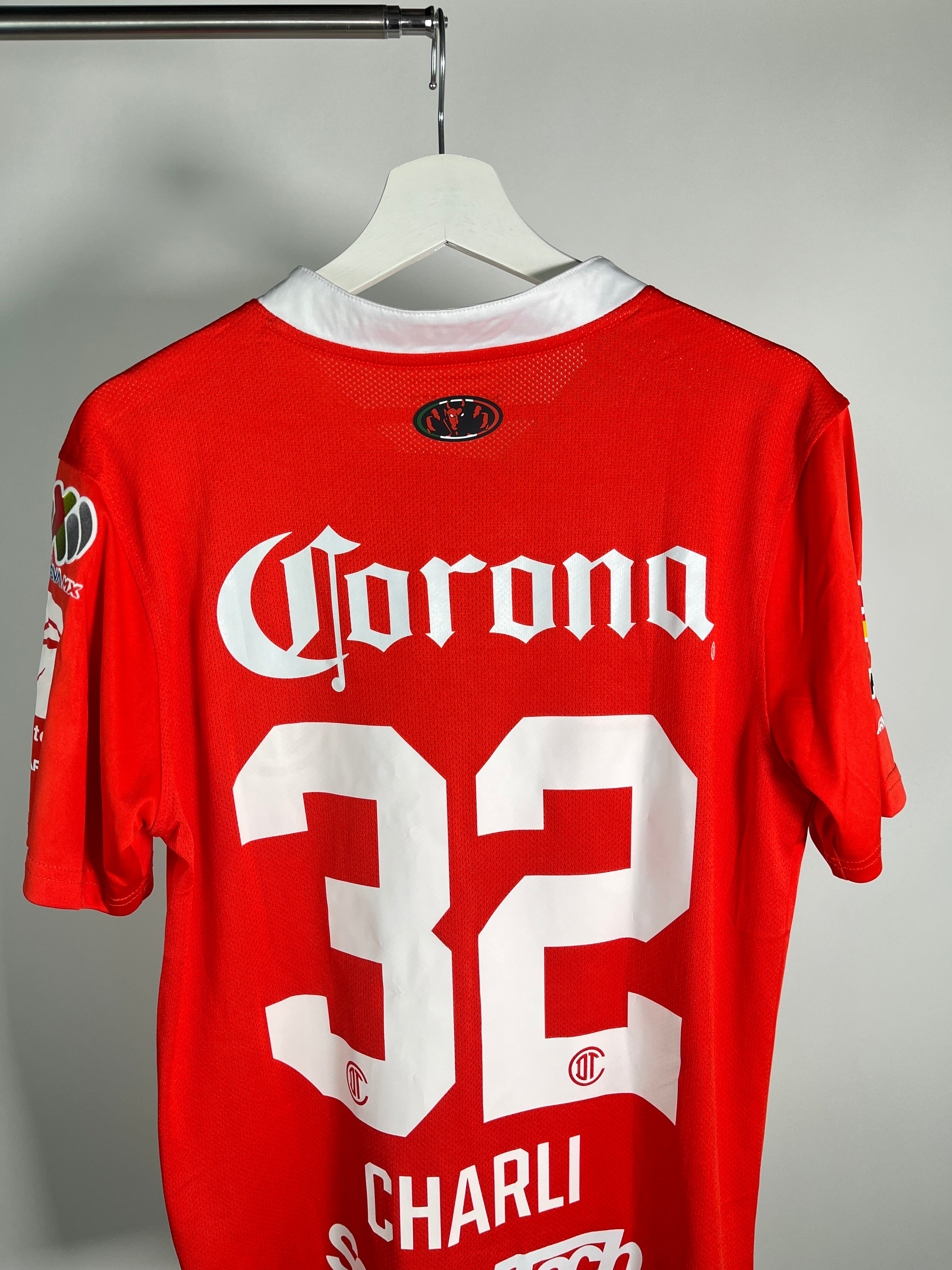 Jersey Toluca Local 2022 2023 Carlos "Charli" Gonzalez (M)
