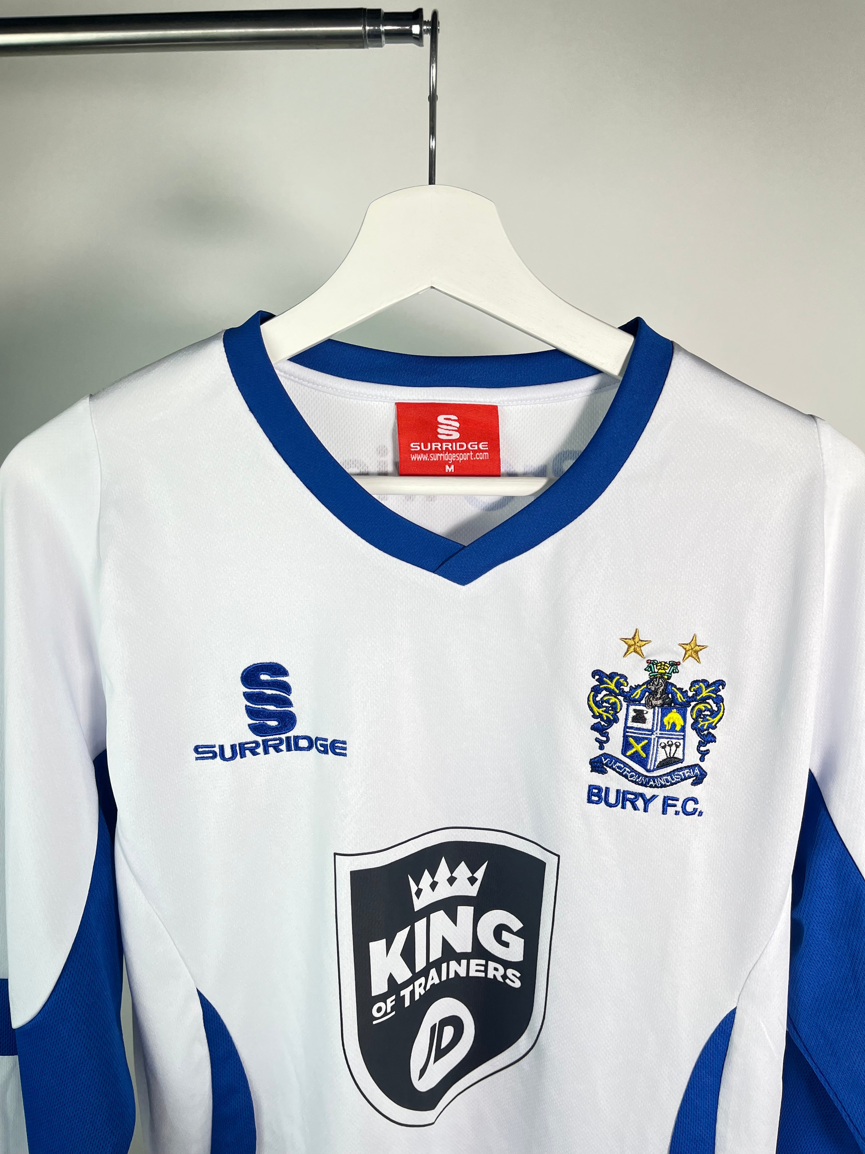 Jersey Bury FC Local 2014 2015 Manga Larga Utileria (M)