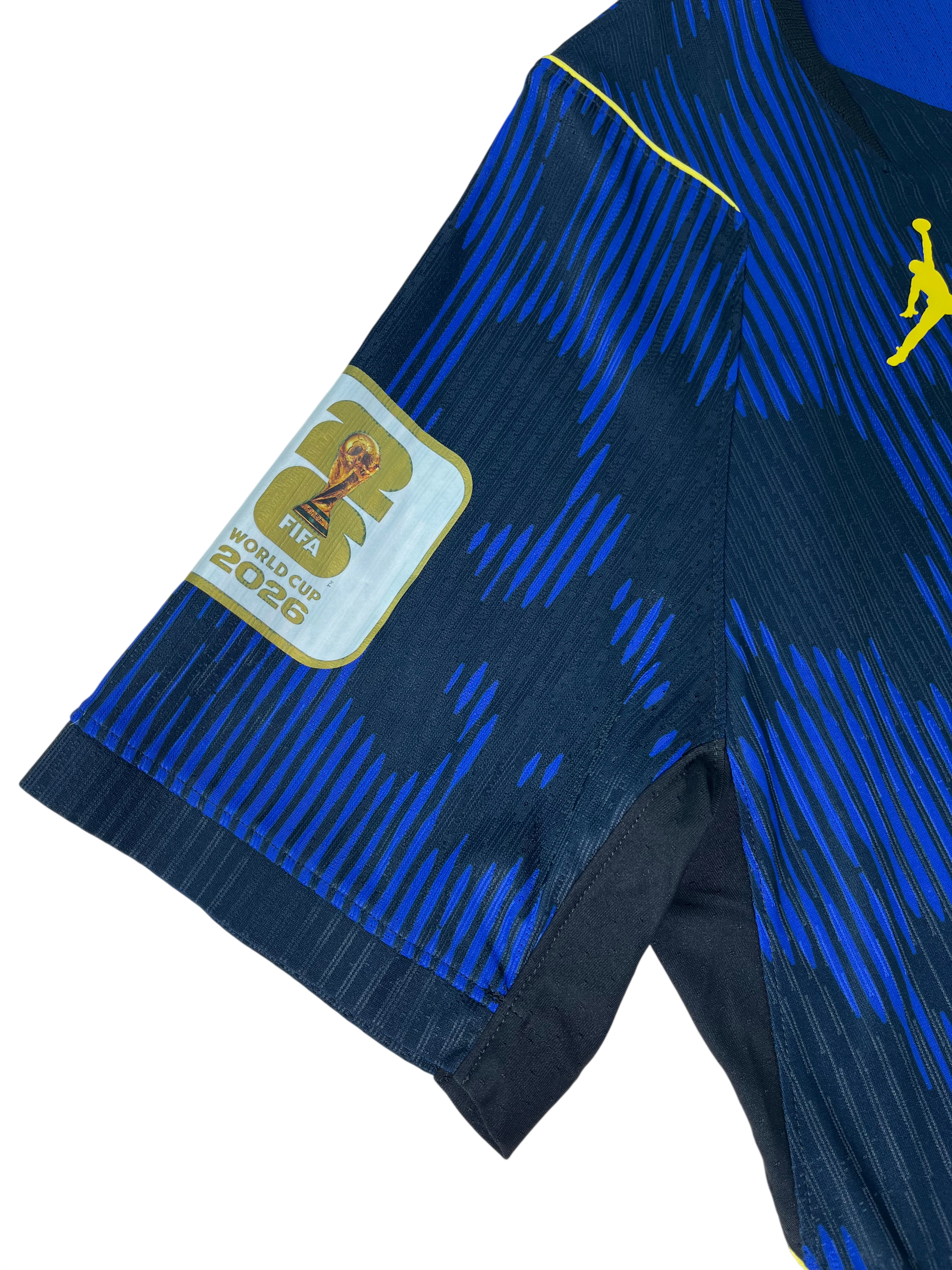 Jersey Brasil Visita 2026 2027 Versión Jugador *Match Detail vs Haití* Vinicius Júnior (M)