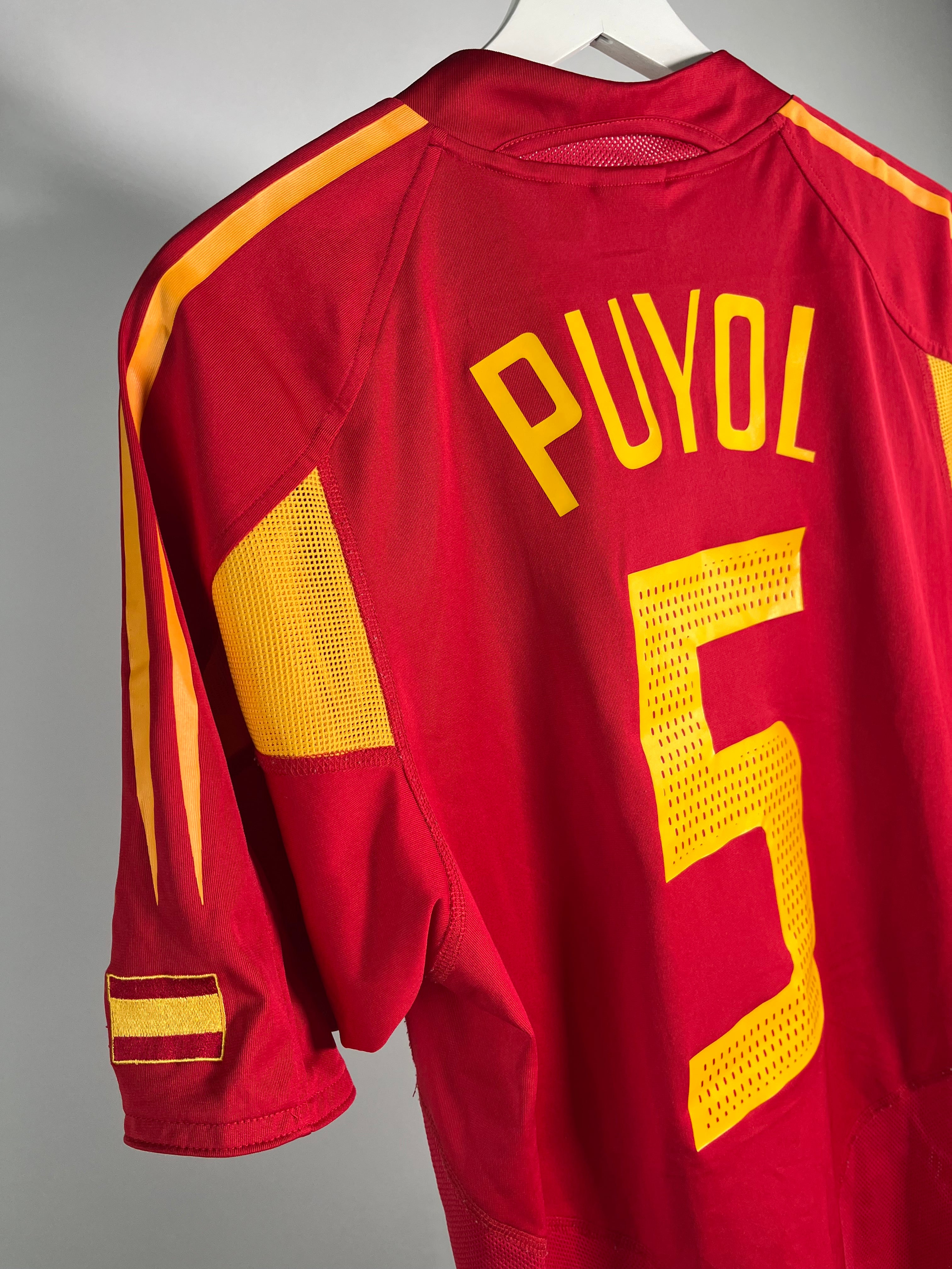Jersey España Local 2004 2006 Carles Puyol (S)