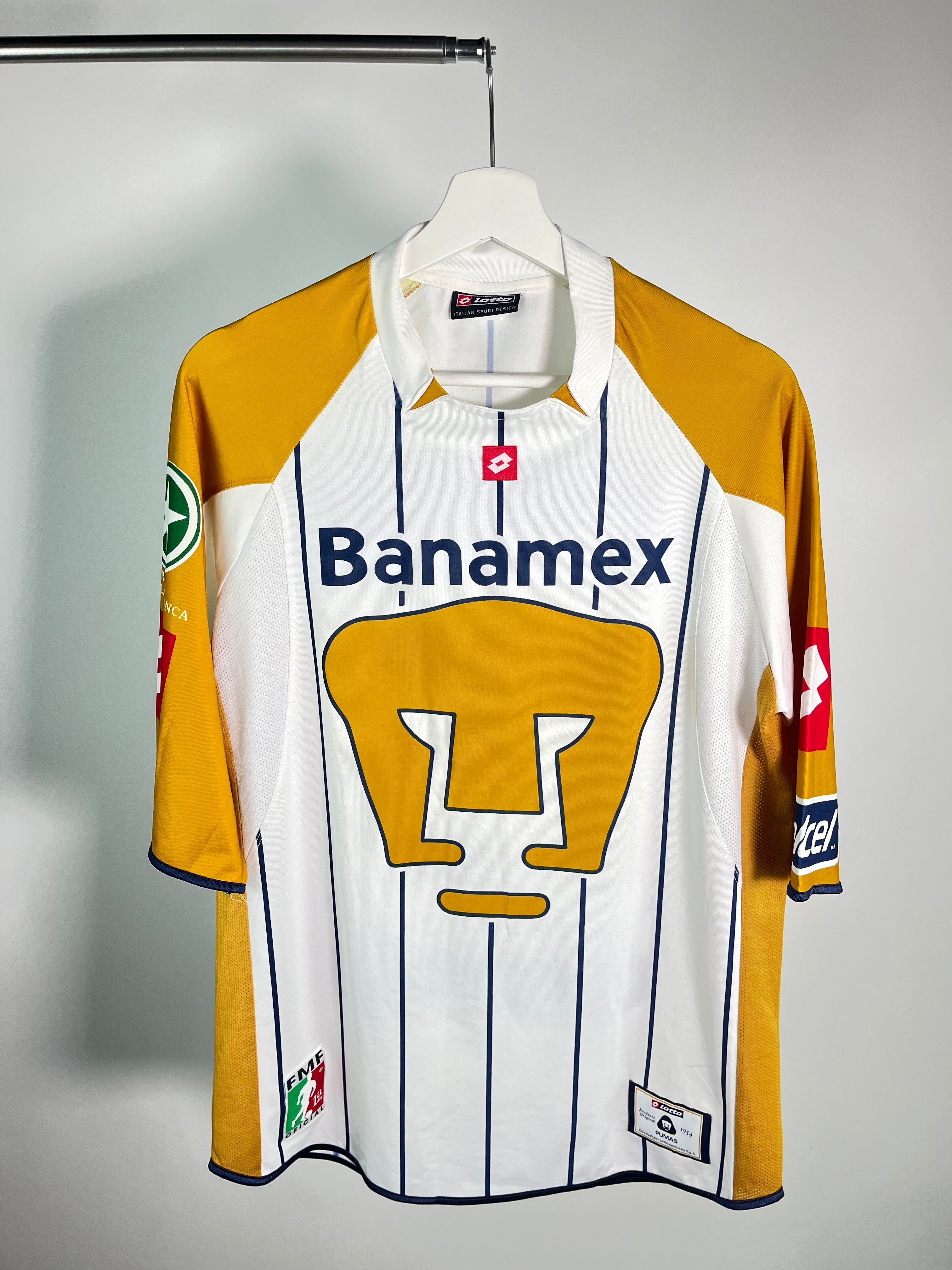 Jersey Pumas Local 2003 2004 Match Worn Israel Castro (M)