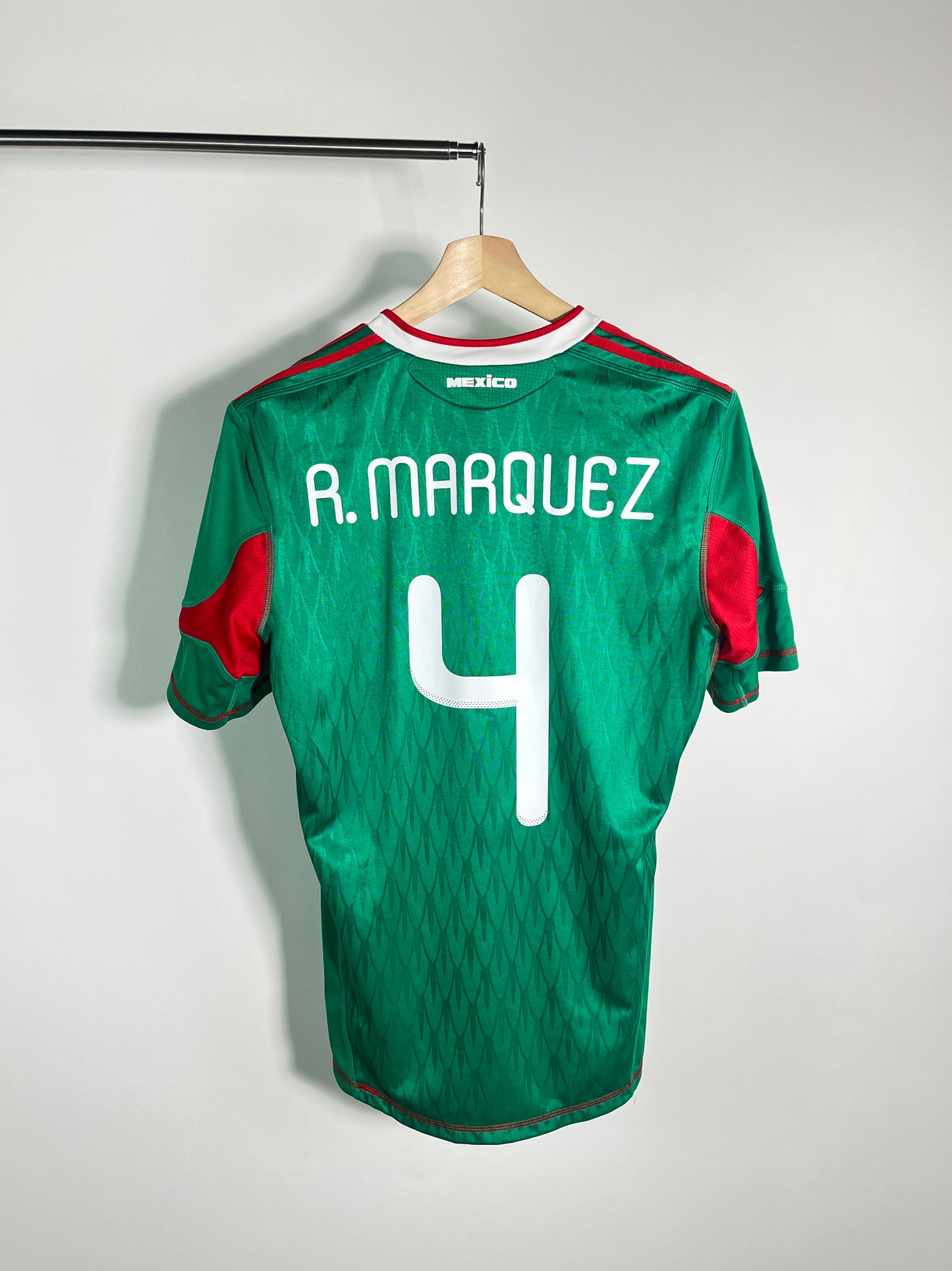 Jersey Mexico Local 2010 2011 *Match Detail vs Francia* Rafael Márquez (M)
