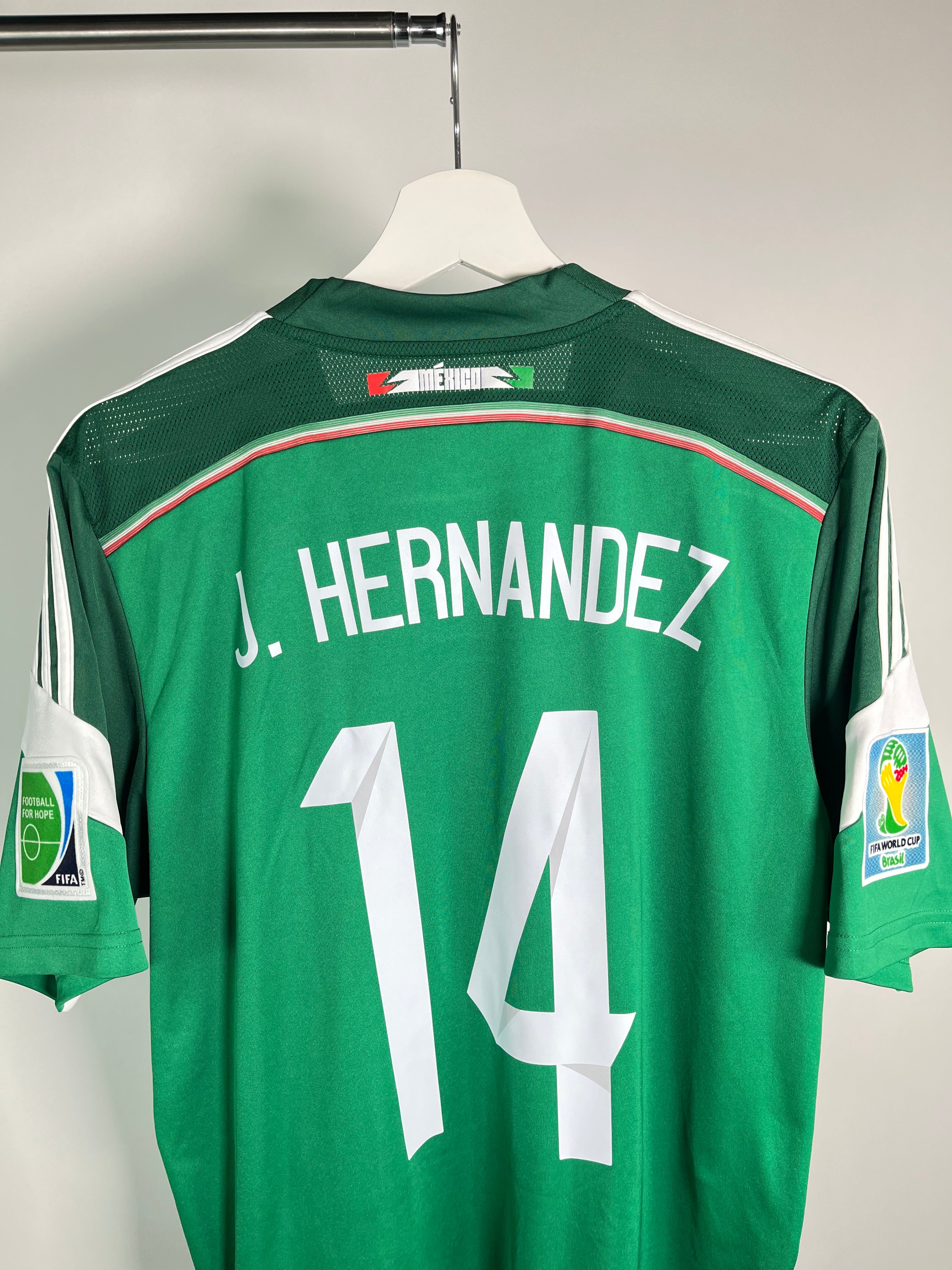 Jersey México Local 2014 2015 *Match Detail vs Croacia* Javier Hernandez (M)