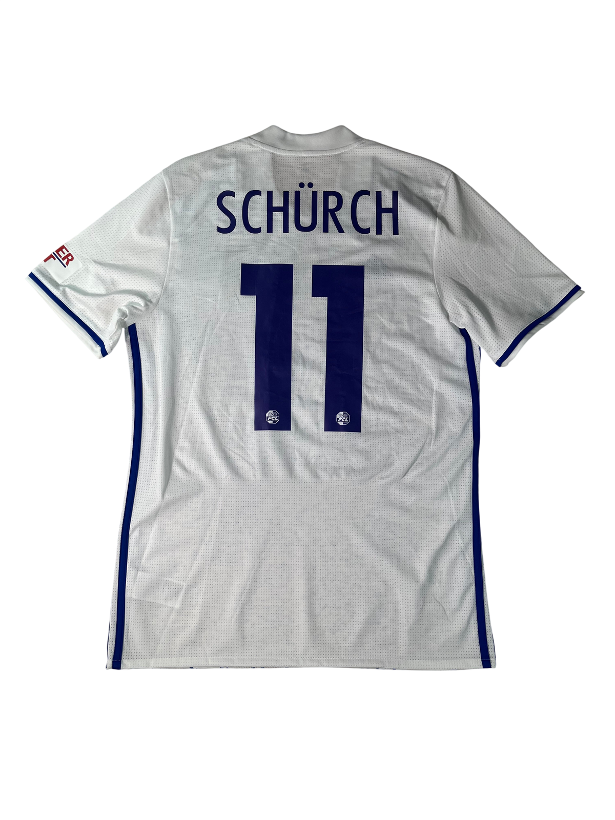 Jersey FC Lucerna Visita 2018 2019 Versión Jugador Pascal Schürpf (L)