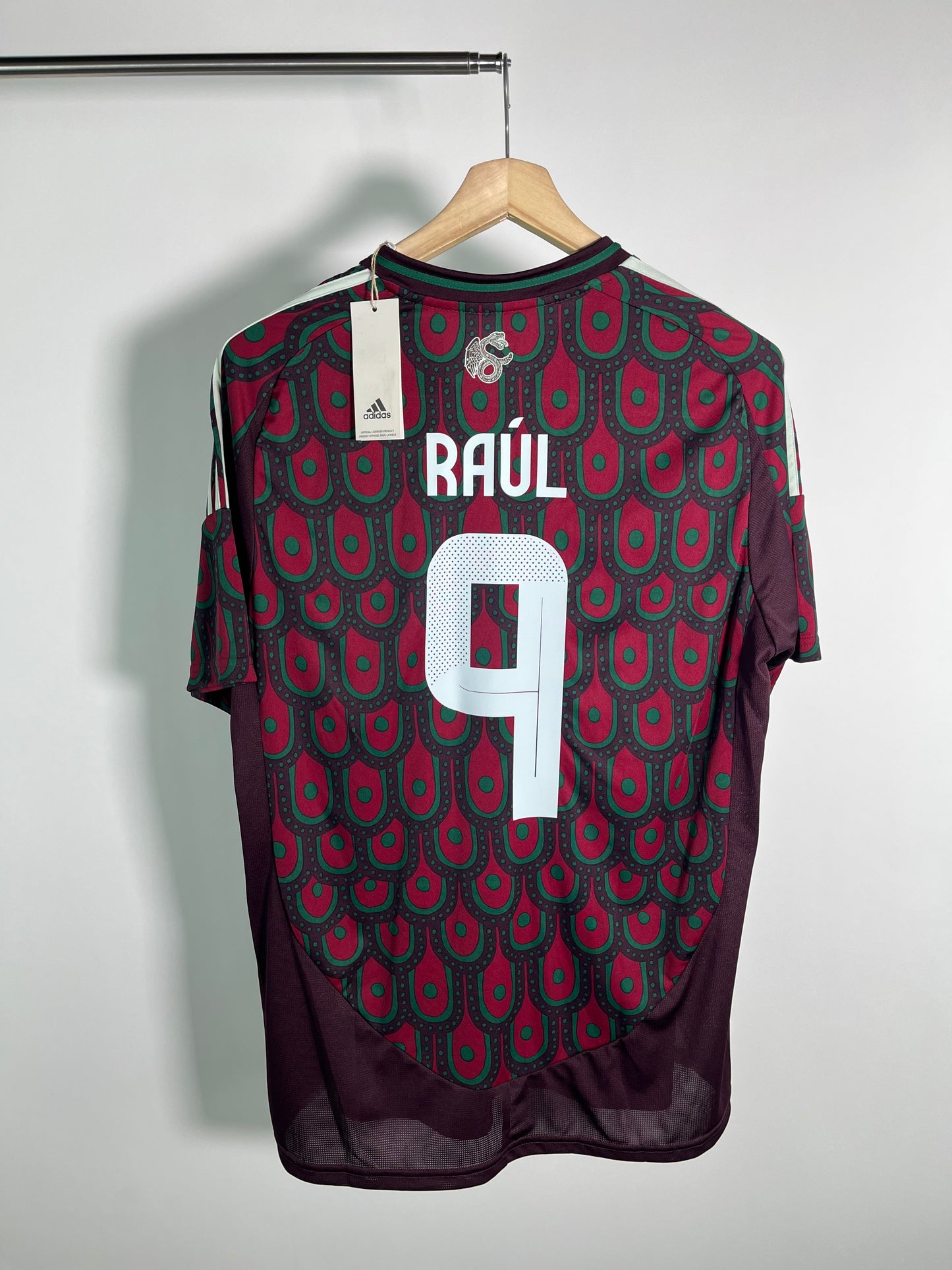 Jersey Mexico Local 2024 2025 *C/Etiquetas* Raúl Jiménez (XL)