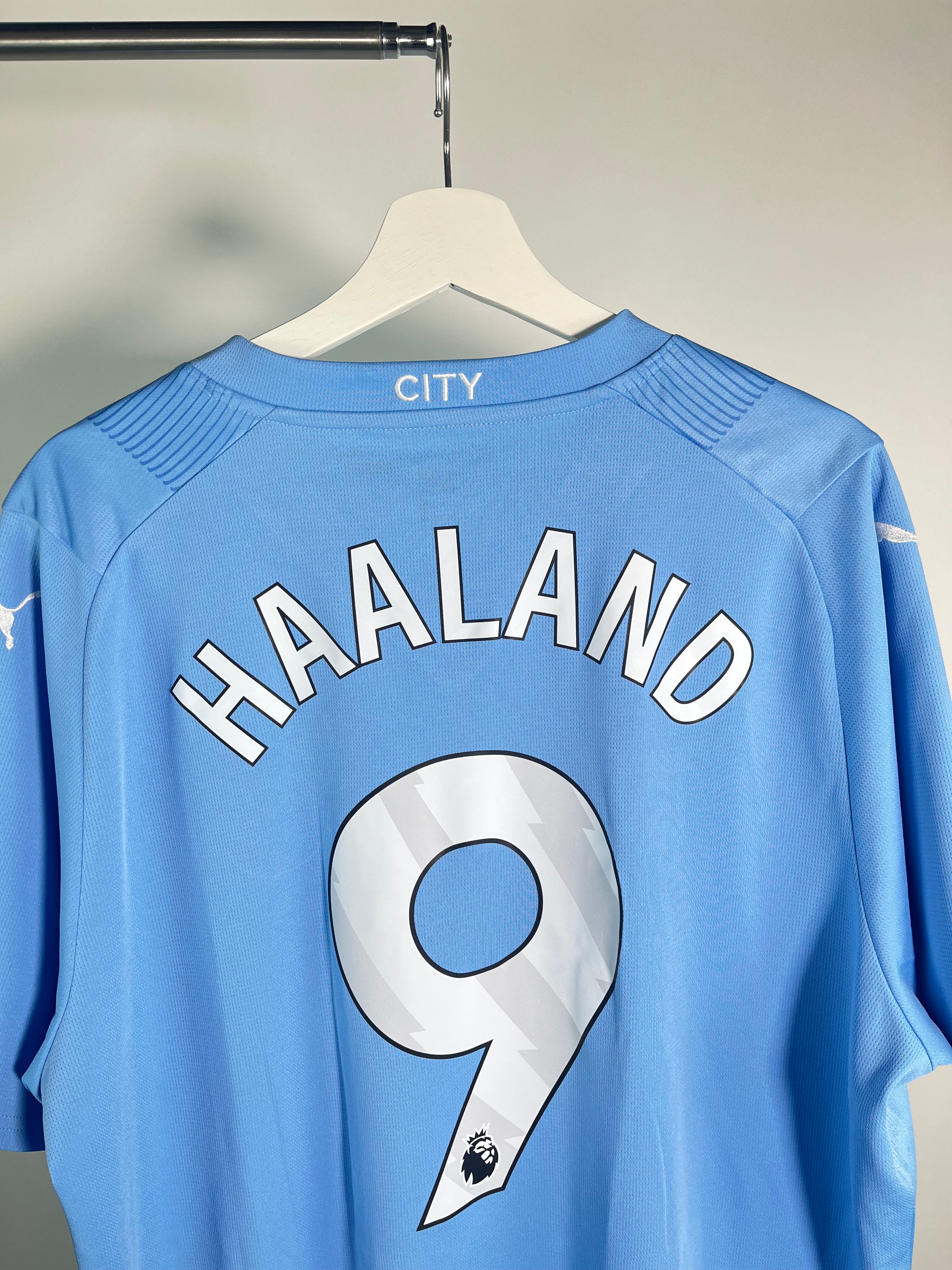 Jersey Manchester City Local 2023 2024 Erling Braut Haaland (XXL)