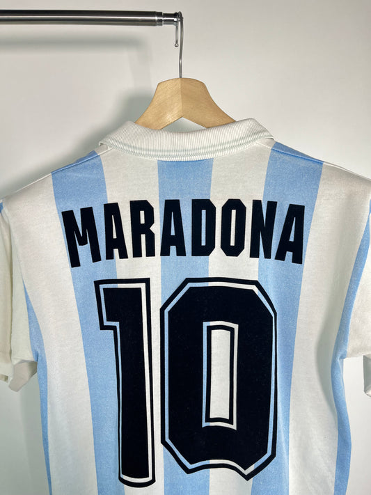 Jersey Argentina Local 1994 1996 Diego Armando Maradona (S)