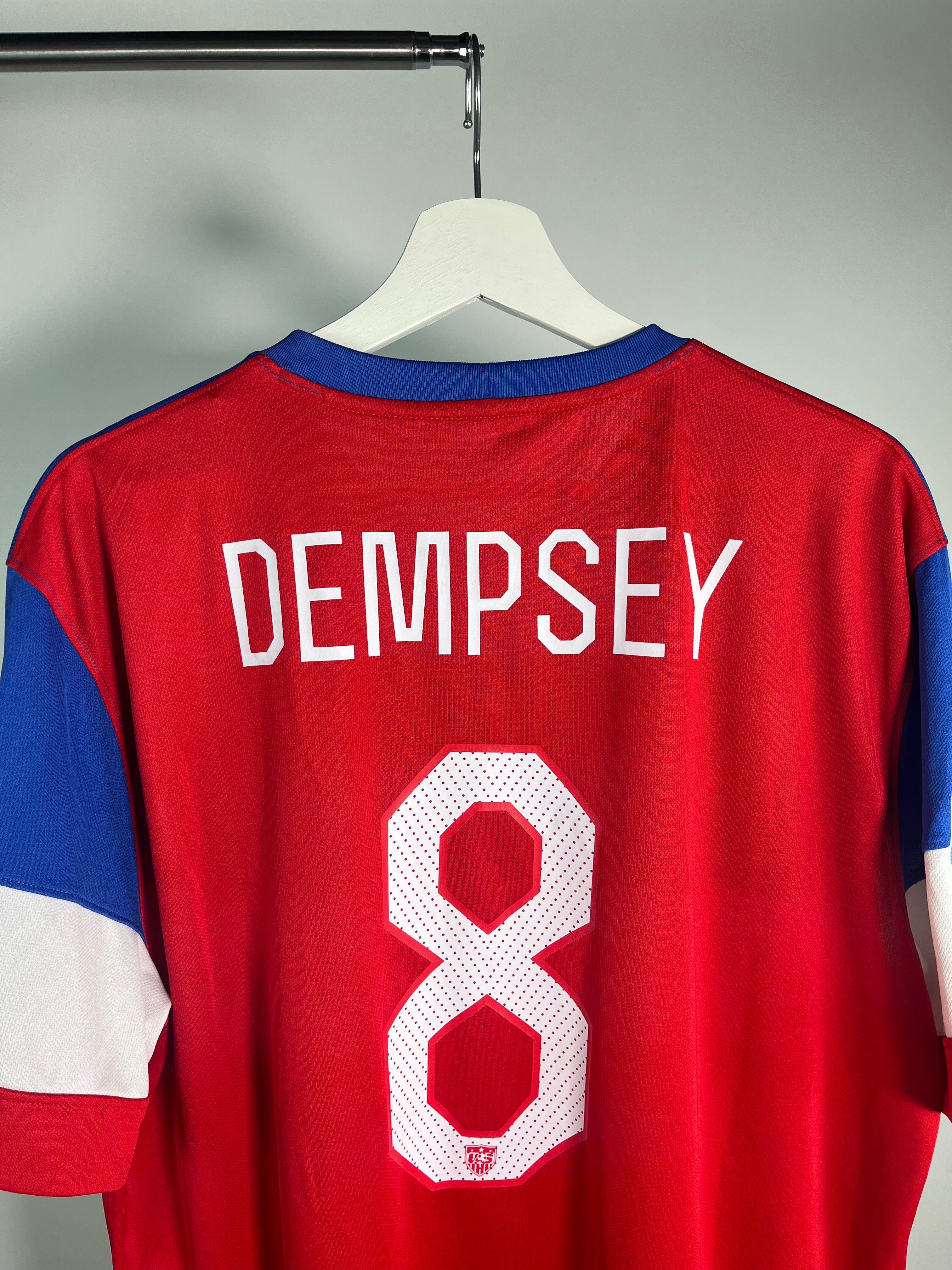 Jersey Estados Unidos Visita 2014 2015 Clint Dempsey (XL)