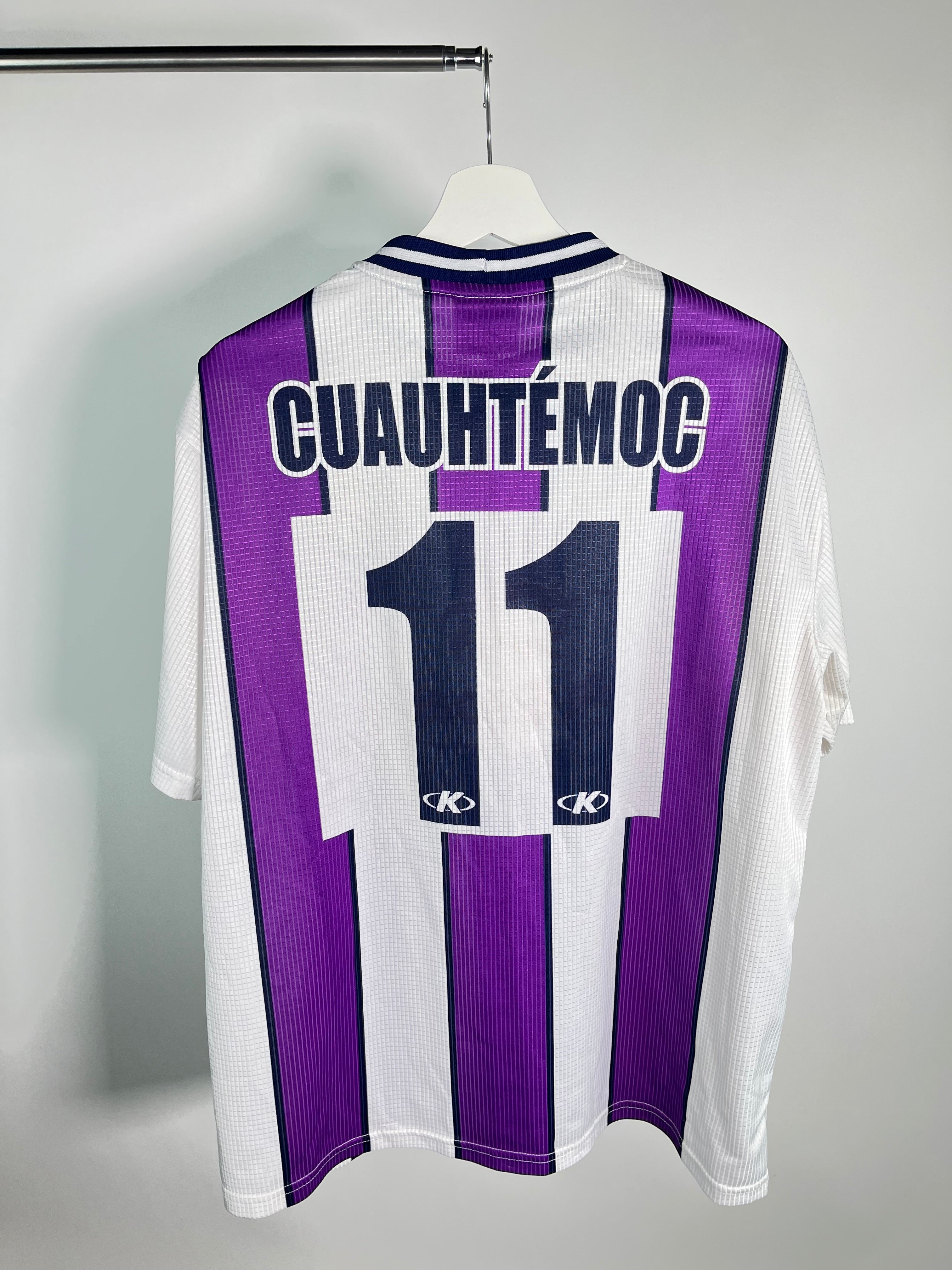 Jersey Real Valladolid Local 1999 2000 Cuauhtémoc Blanco (XL)
