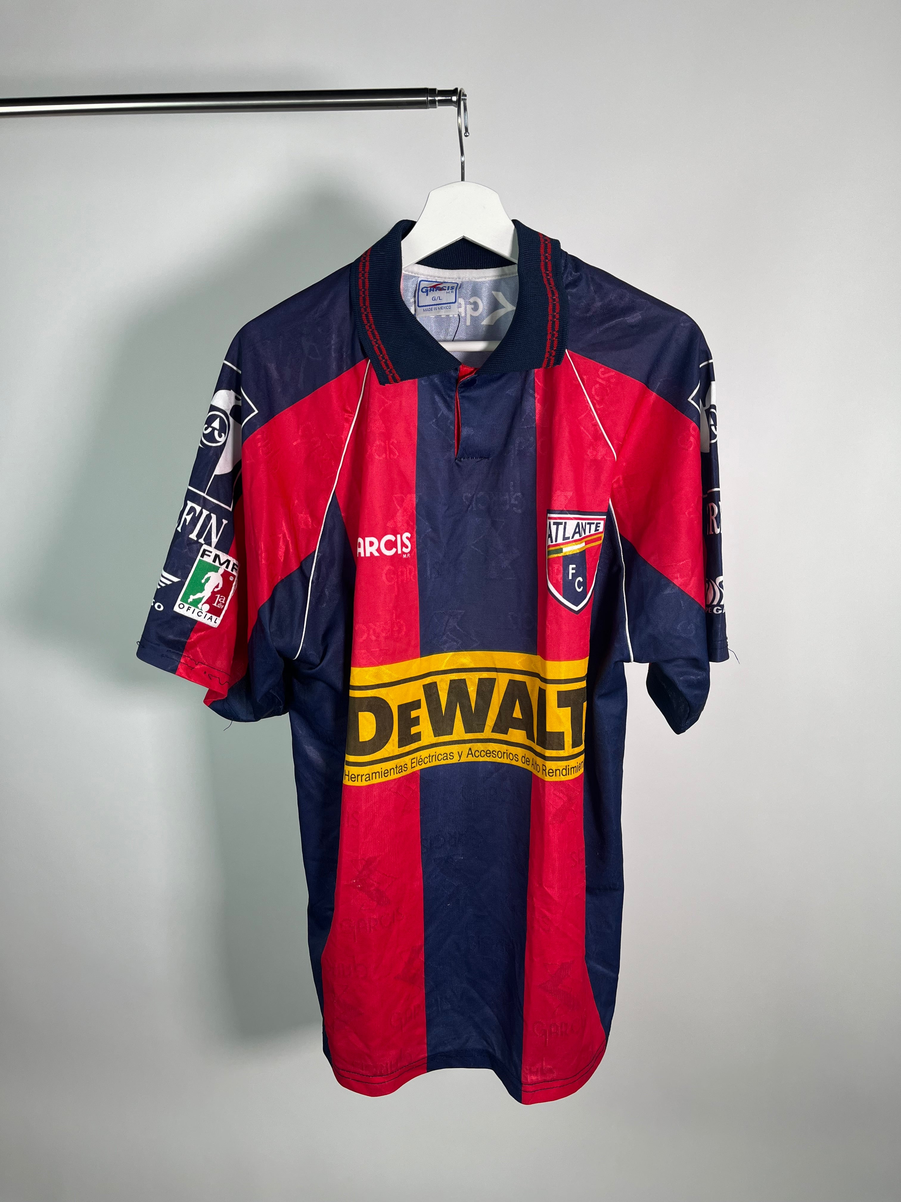Jersey Atlante Local 1997 1998 Match Worn Martín Ubaldi (L)