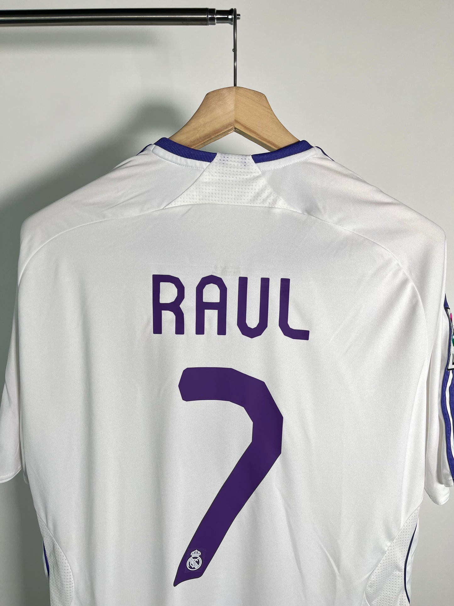 Jersey Real Madrid Local 2007 2008 *Incluye Short* Raúl González (L)