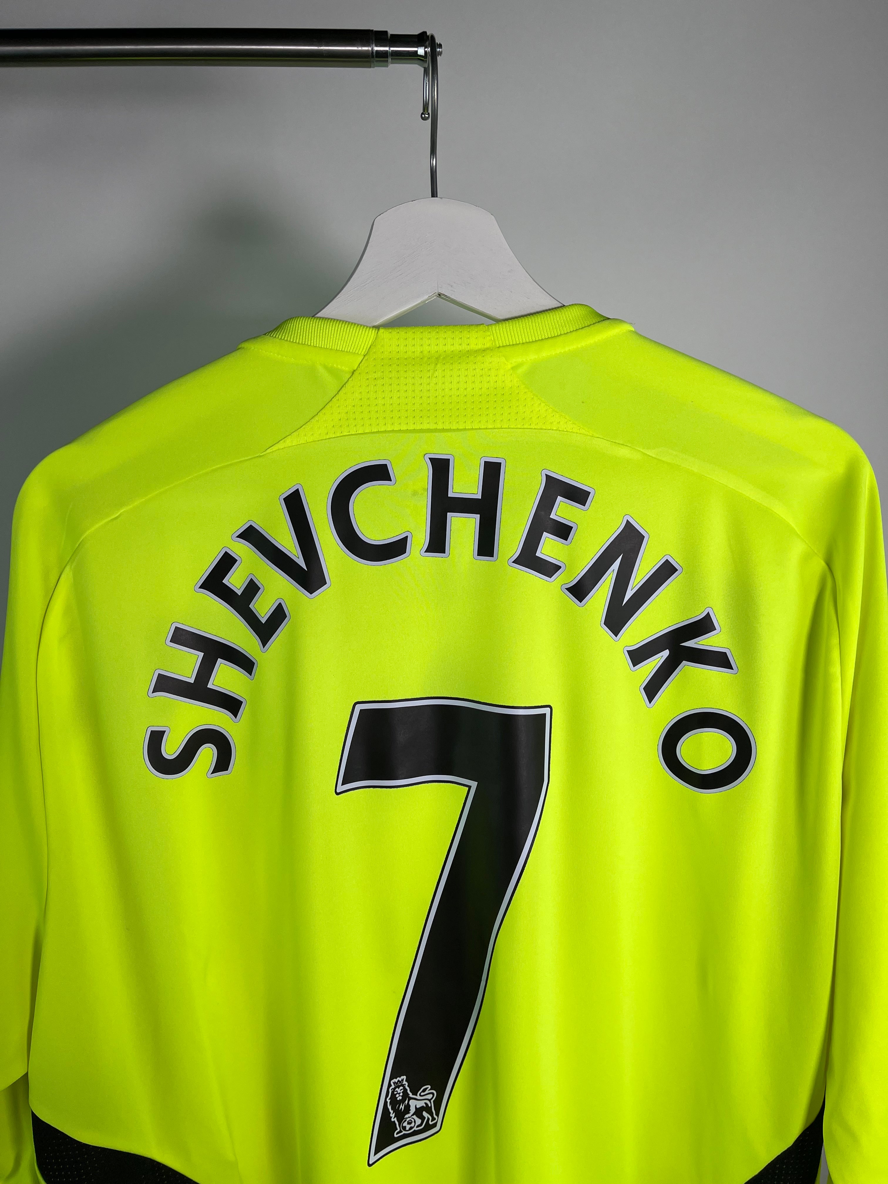 Jersey Chelsea Visita 2007 2008 Manga Larga Andriy Shevchenko (XL)