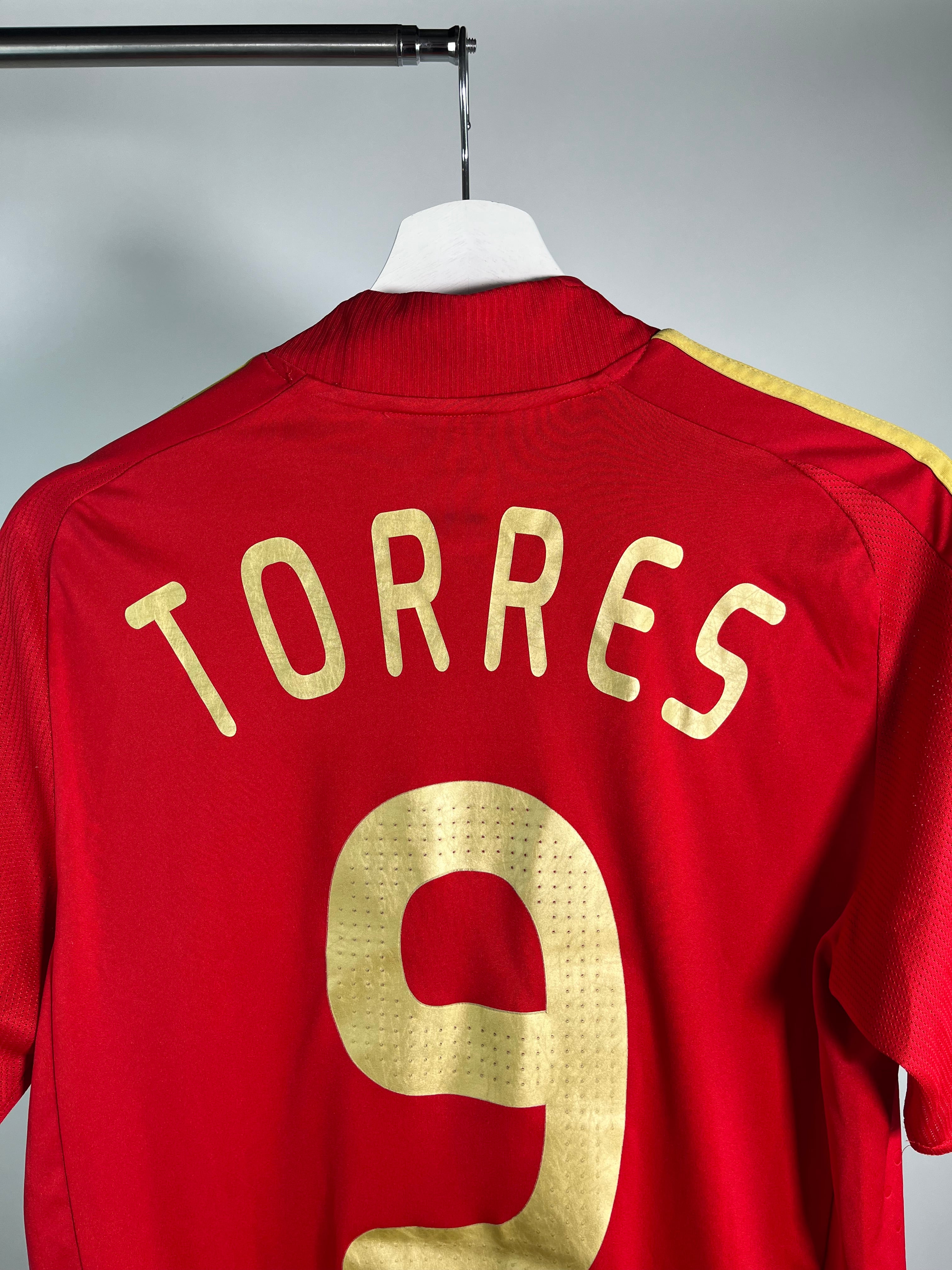 Jersey España Local 2008 2009 *Campeones de Europa* Fernando Torres (S)