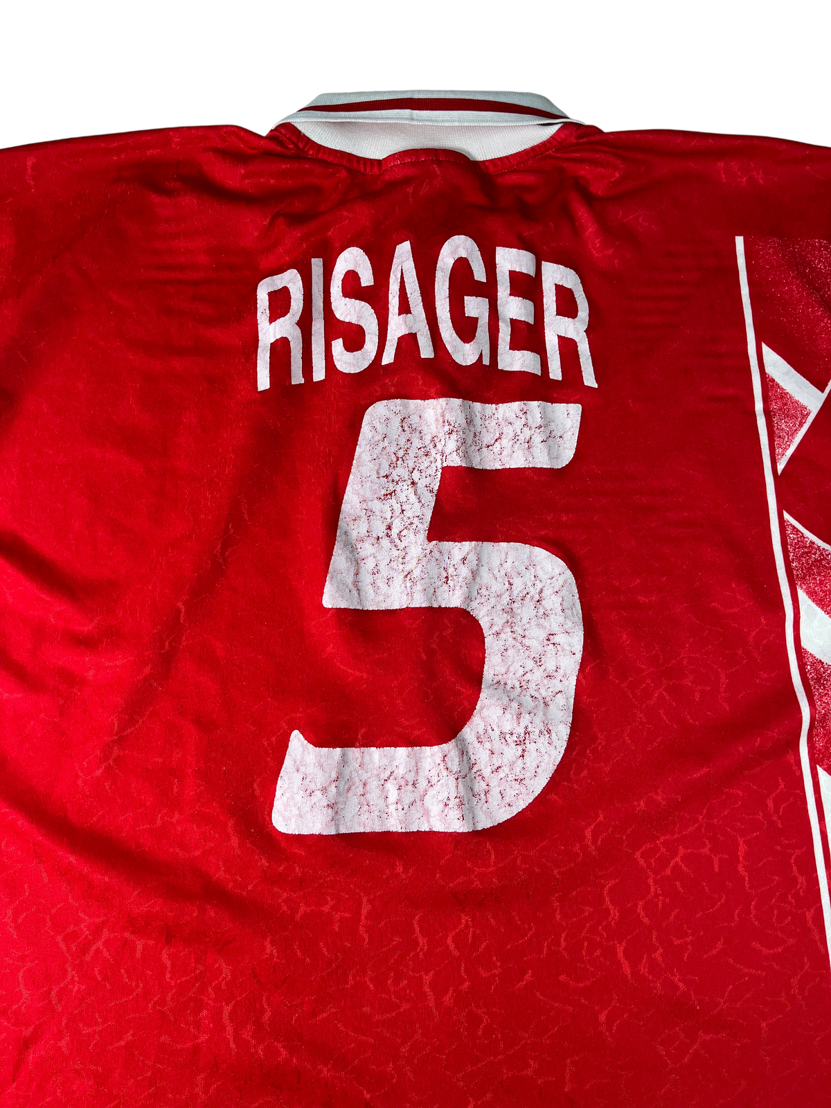 Jersey Dinamarca Local 1994 1996 Utilería Jens Risager (XL)