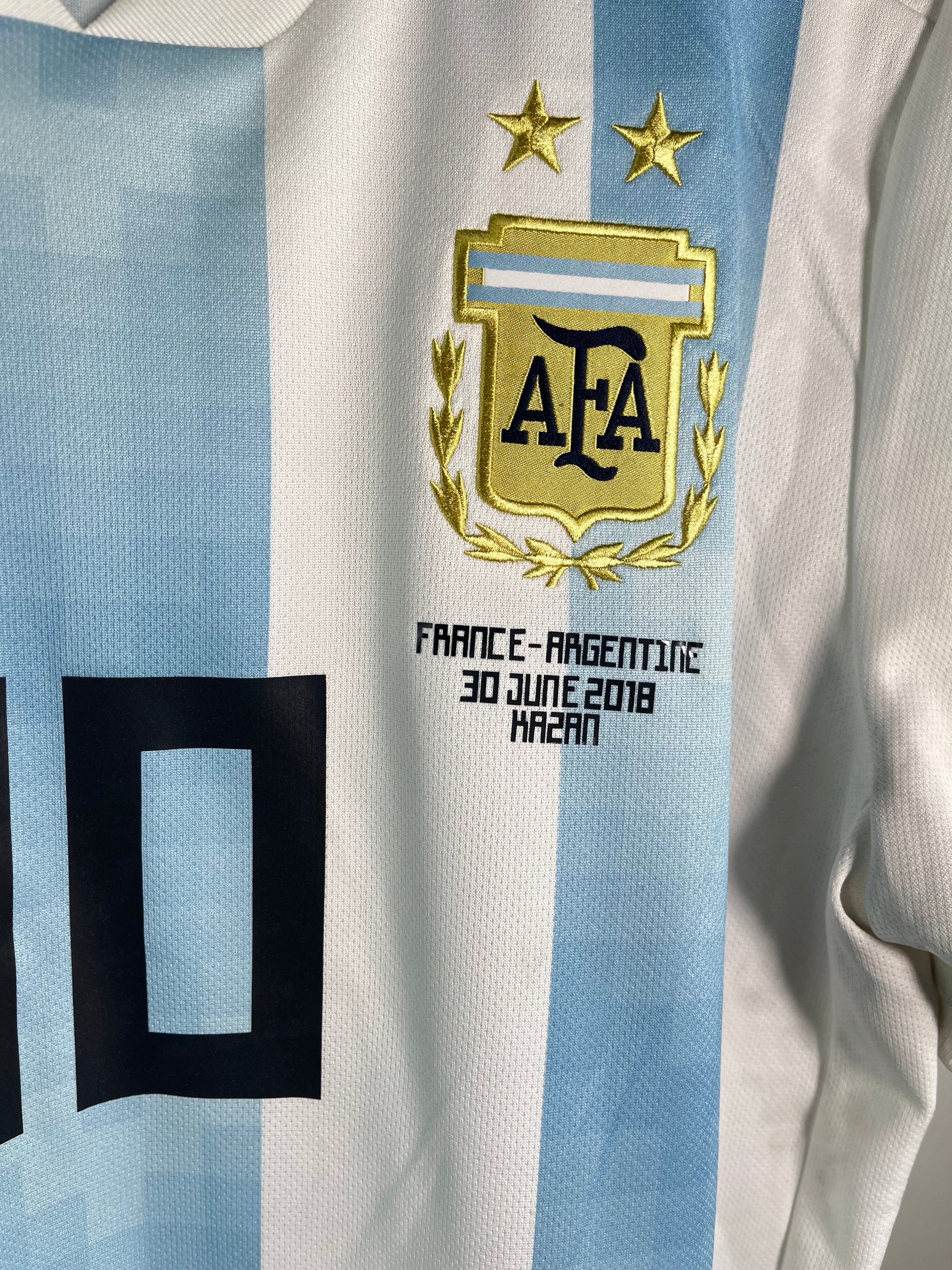 Jersey Argentina Local 2018 2020 Lionel Messi (L)