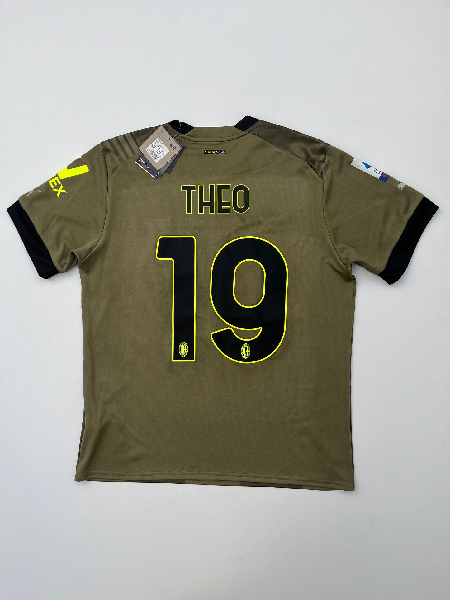 Jersey AC Milan Tercera 2022 2023 Theo Hernández (L)