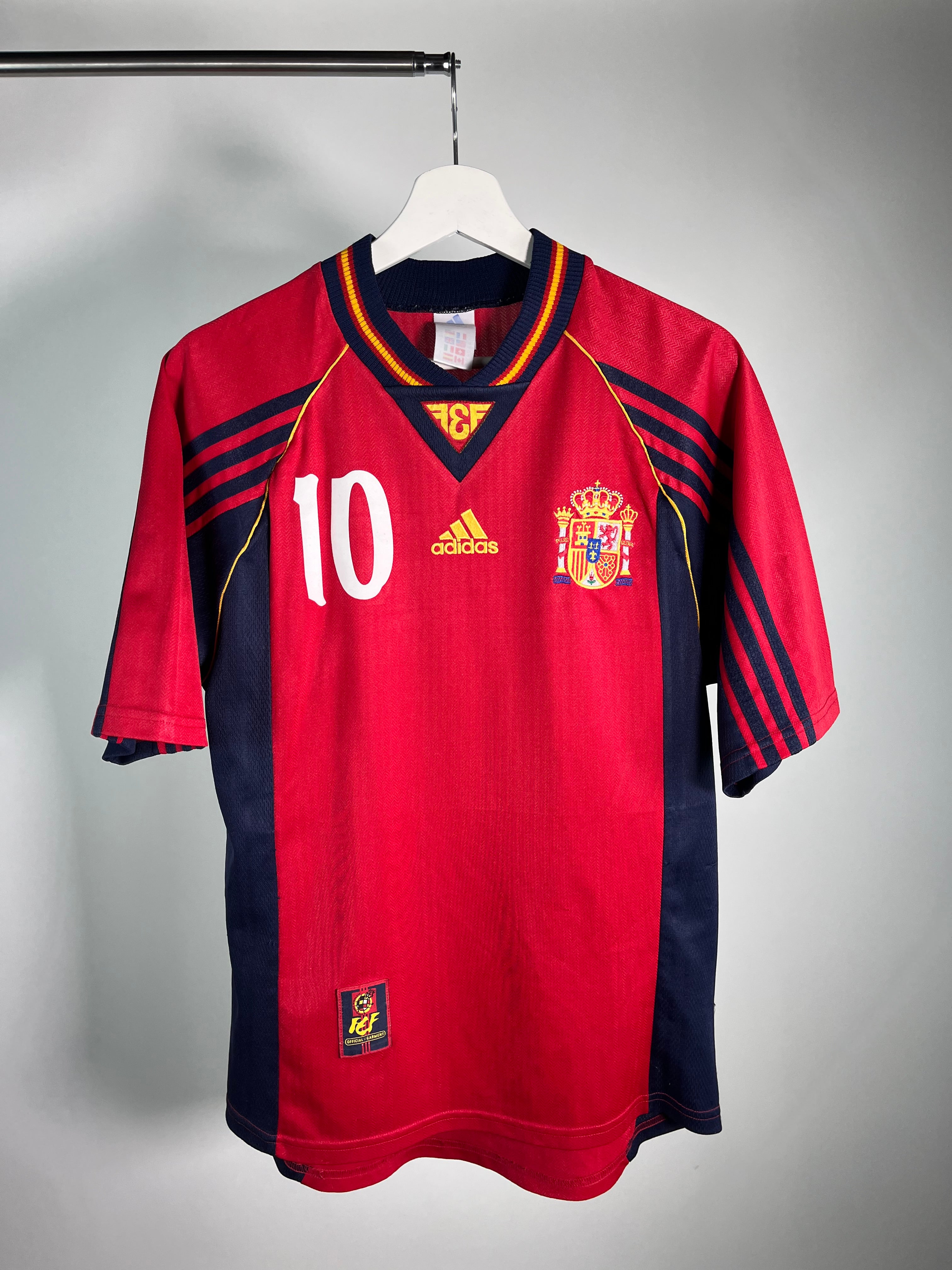 Jersey España Local 1998 2000 Raúl González (S)