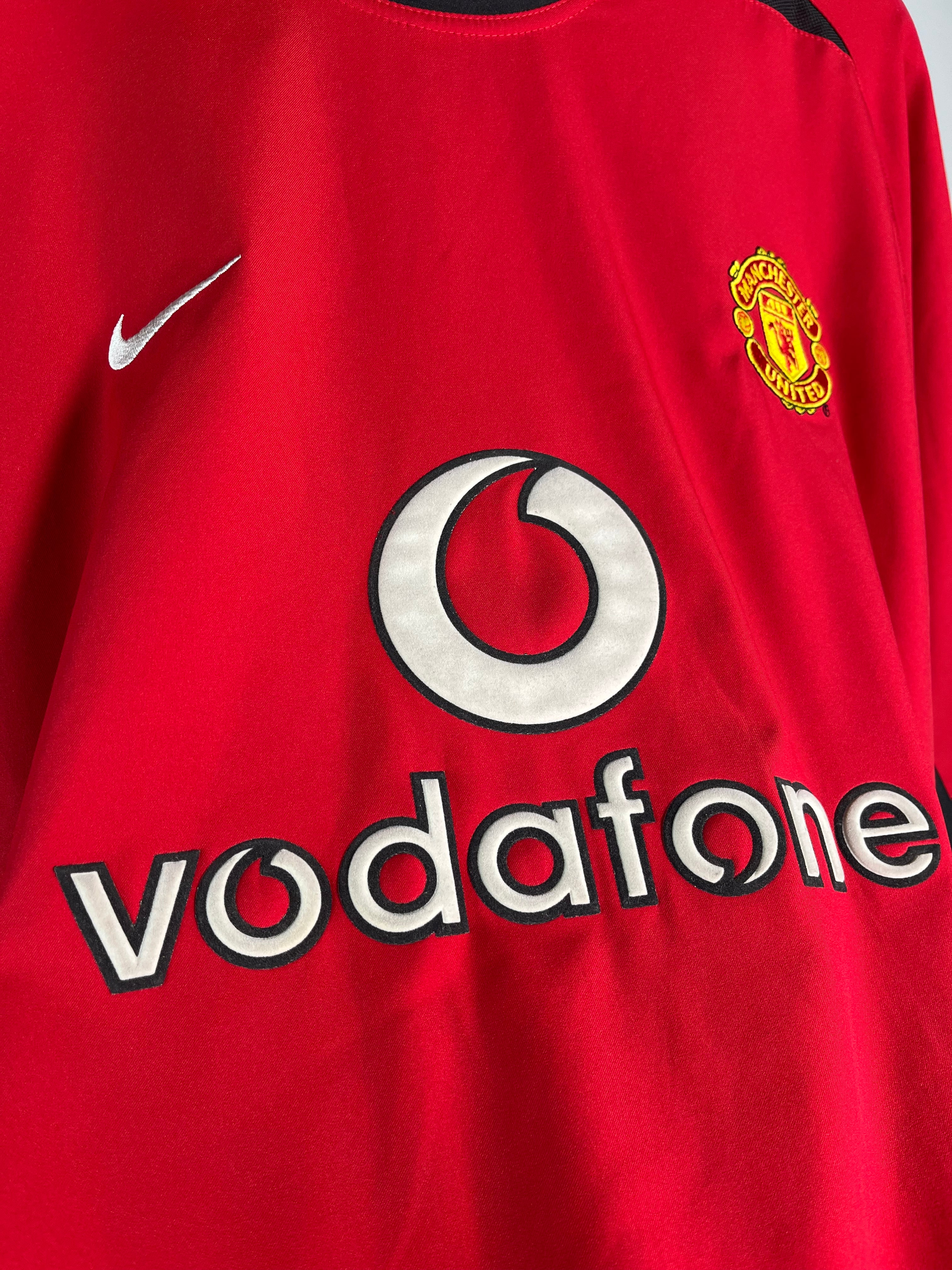 Jersey Manchester United Local 2002 2004 *C/Etiquetas* David Beckham (XL)