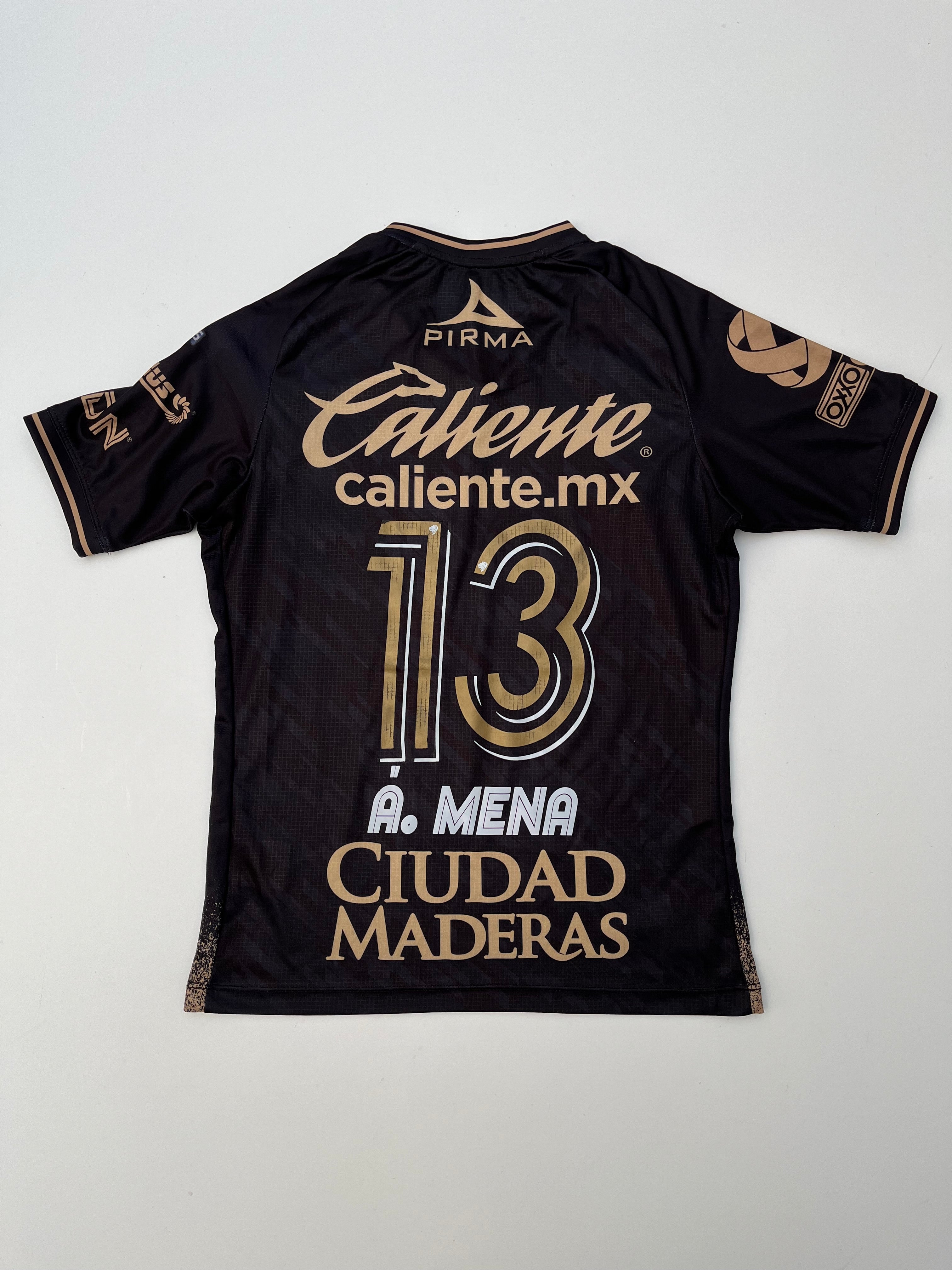 Jersey León Visita 2020 2021 Match Worn Angel Mena (S)