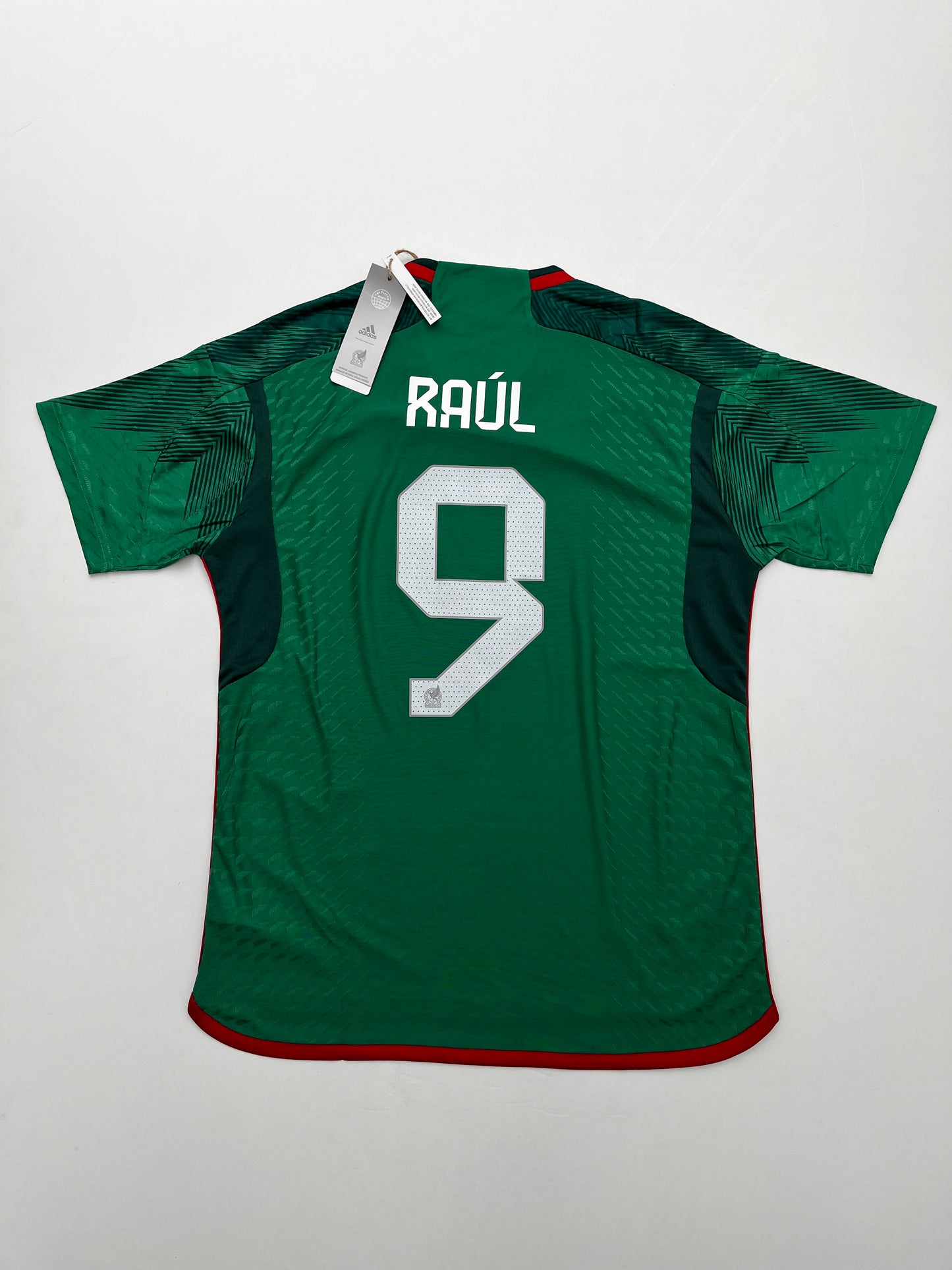Jersey México Local 2022 2023 Versión Jugador Raúl Jiménez (XL)