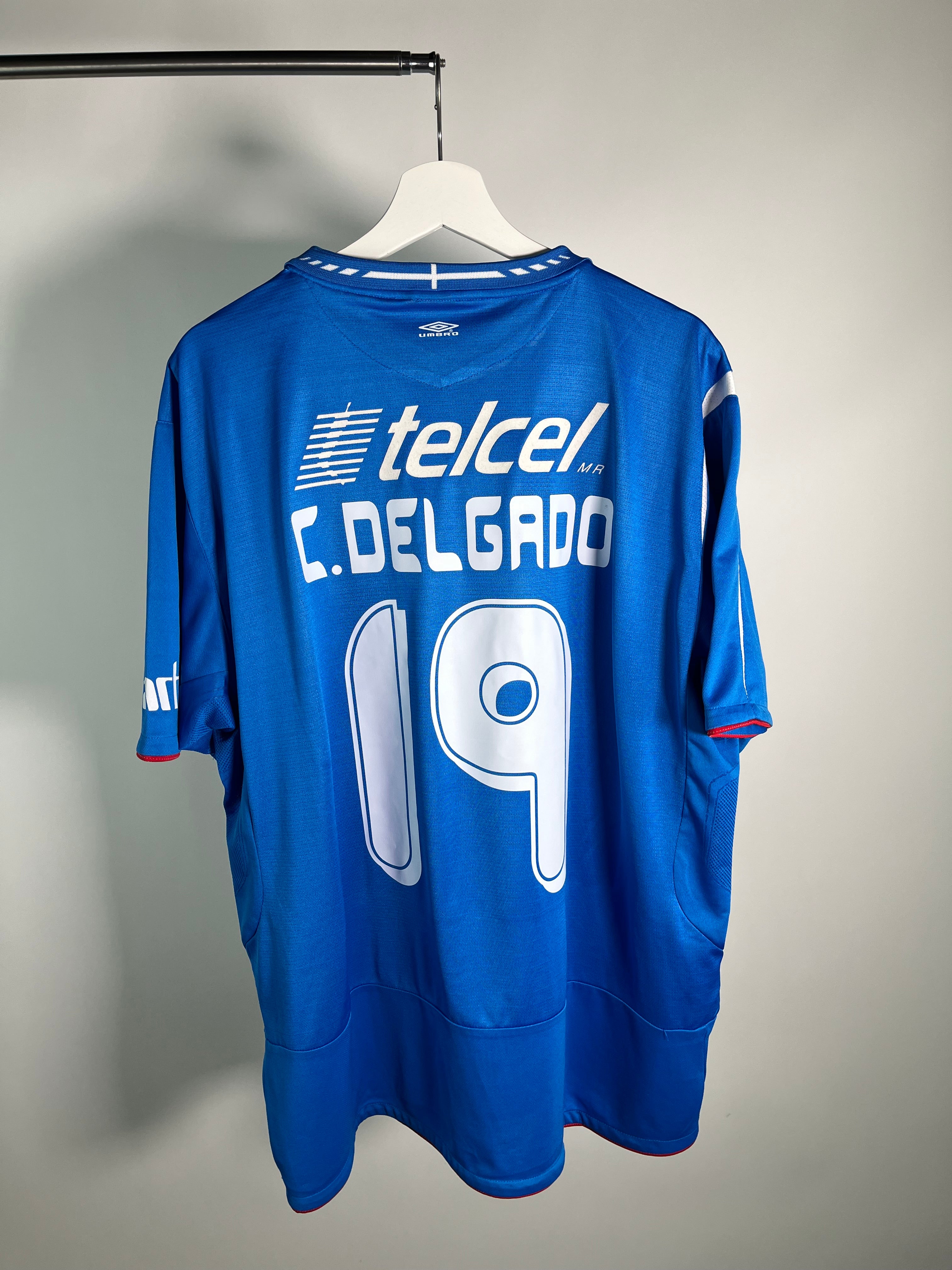 Jersey Cruz Azul Local 2006 2007 Cesar Delgado (XL)